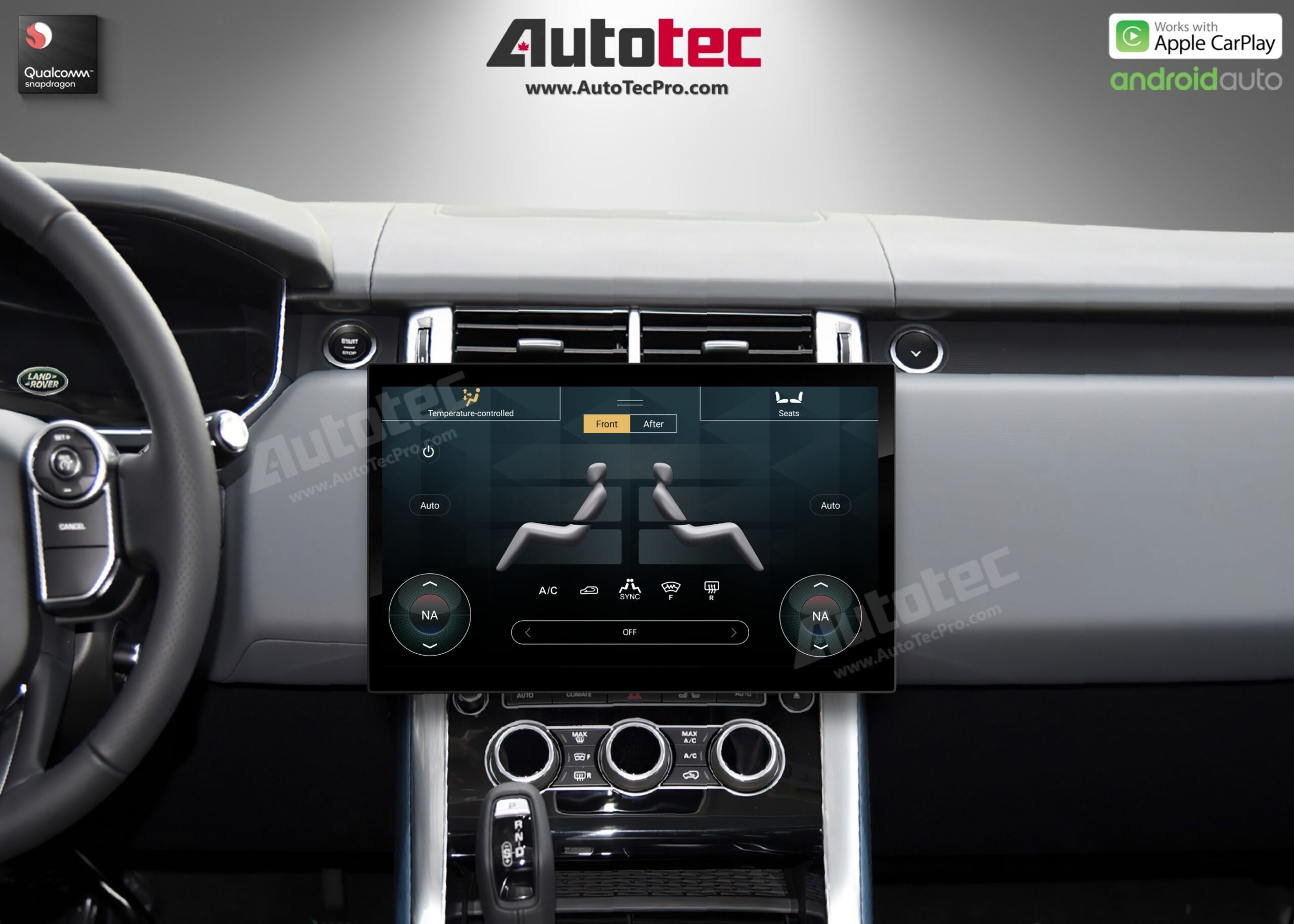 Land Rover Range Rover Vogue | Sport | Evoque (2013 – 2017) 13.3″ HD IPS Touch-Screen Navigation & Infotainment Systemid 13 | GPS | BT | Wifi | CarPlay | Bosch | Harman | 4G LTE