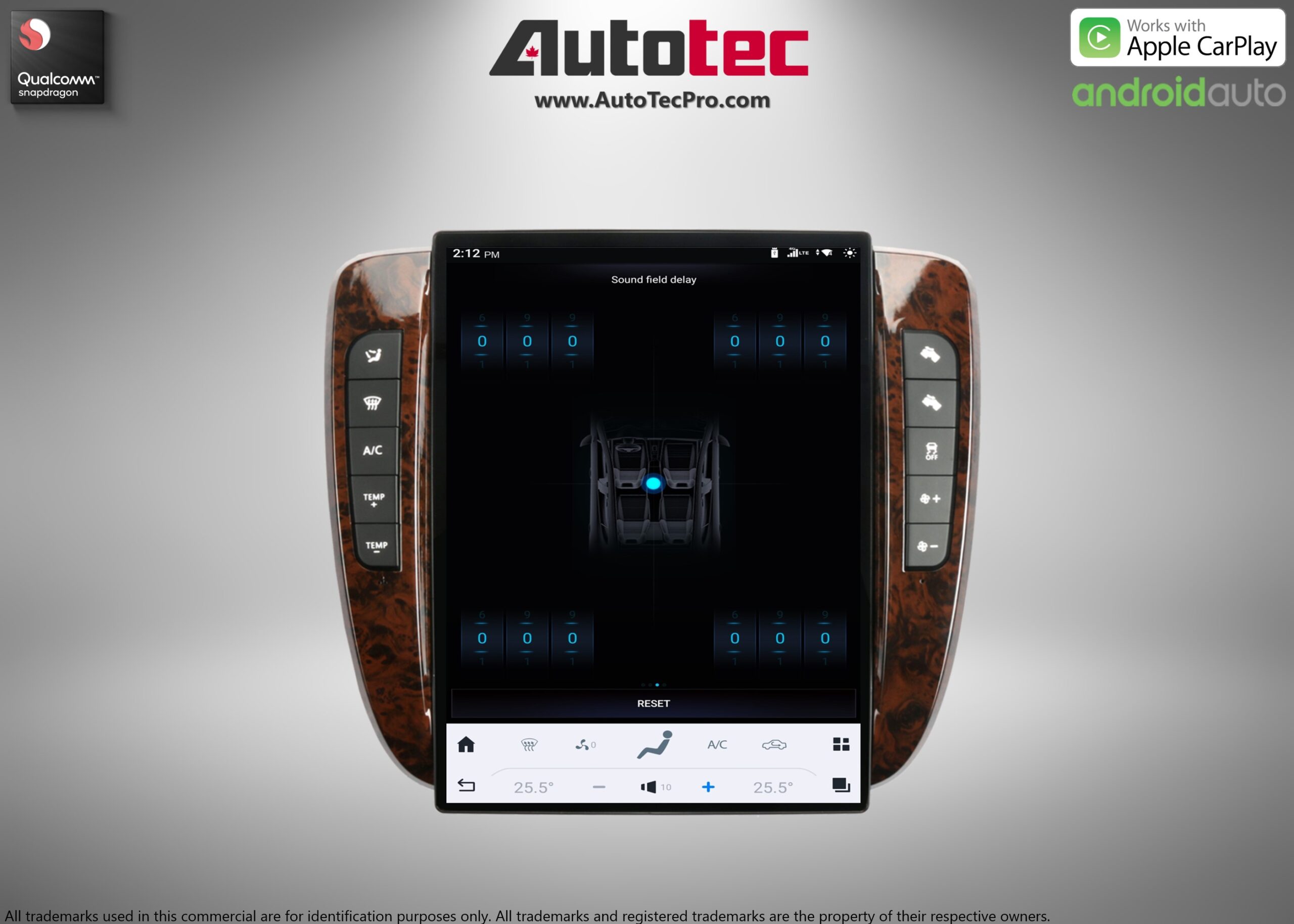 Chevrolet Tahoe / Suburban / Silverado / Avalanche / GMC Yukon / Sierra (2007 – 2014) 13.8″ IPS HD Touch-Screen Navigation & Infotainment System | Android 13 | GPS | BT | Wifi | CarPlay | Android Auto | 4G LTE