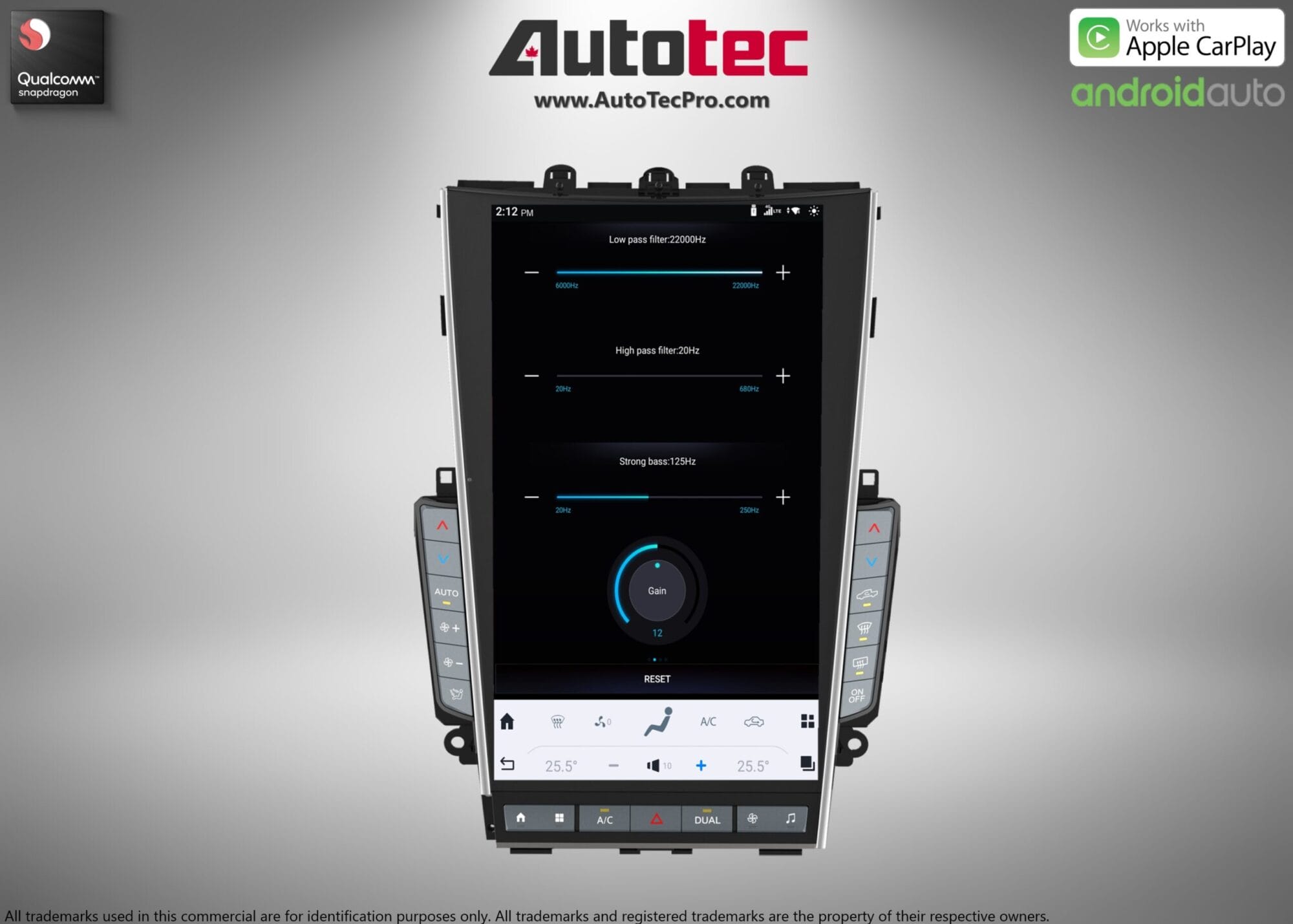 Infiniti Q50 / Q60 (2020 – 2023) 13.6″ (Mark 7) IPS HD 1080P Touch-Screen Navigation & Infotainment System | Android 13 | GPS | BT | Wifi | 4G LTE | CarPlay