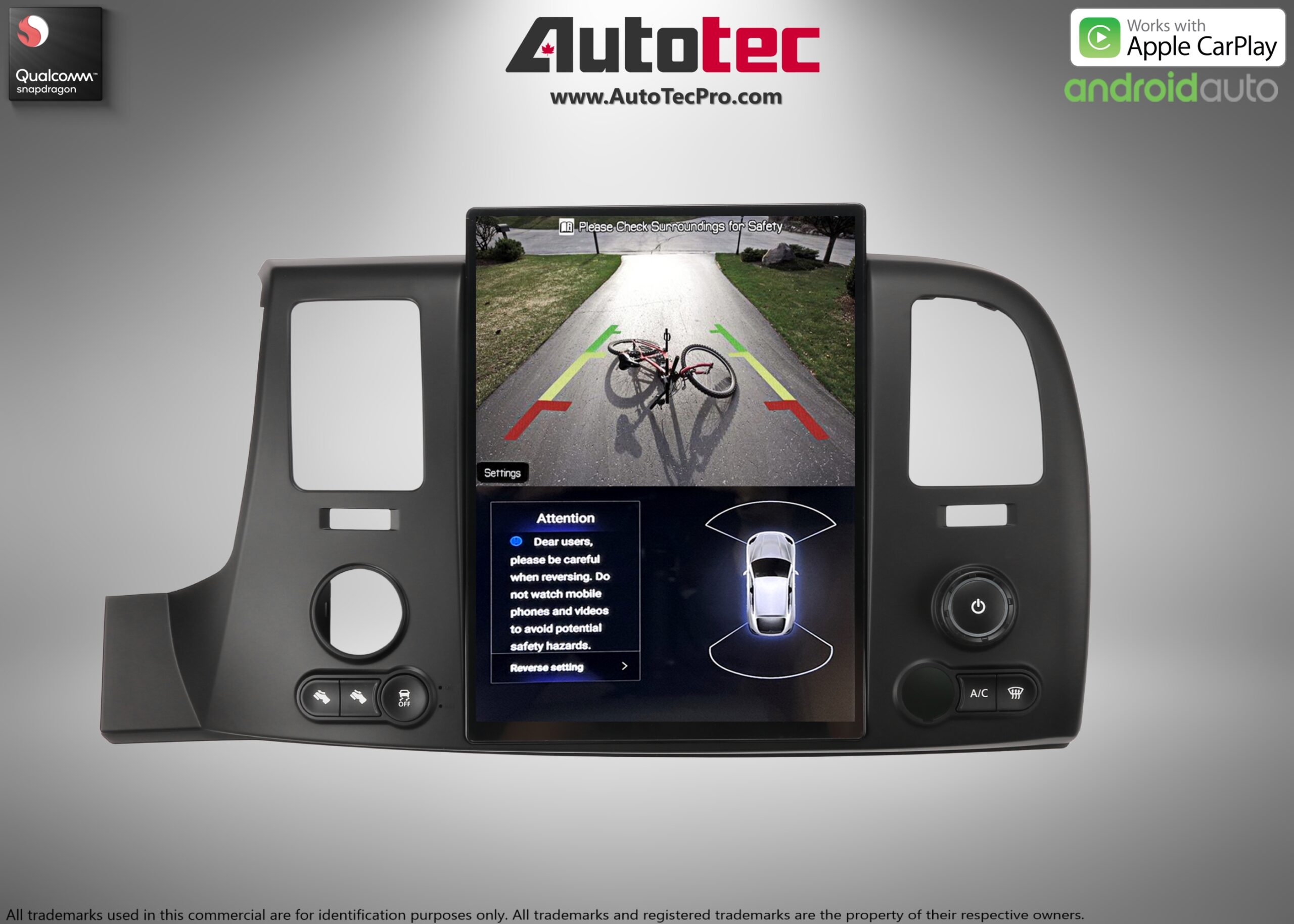 Chevrolet Silverado / GMC Sierra (2007 – 2013) 13.8″ HD Touch-Screen Navigation & Infotainment System | Android 13 | GPS | BT | Wifi | CarPlay | 4G LTE