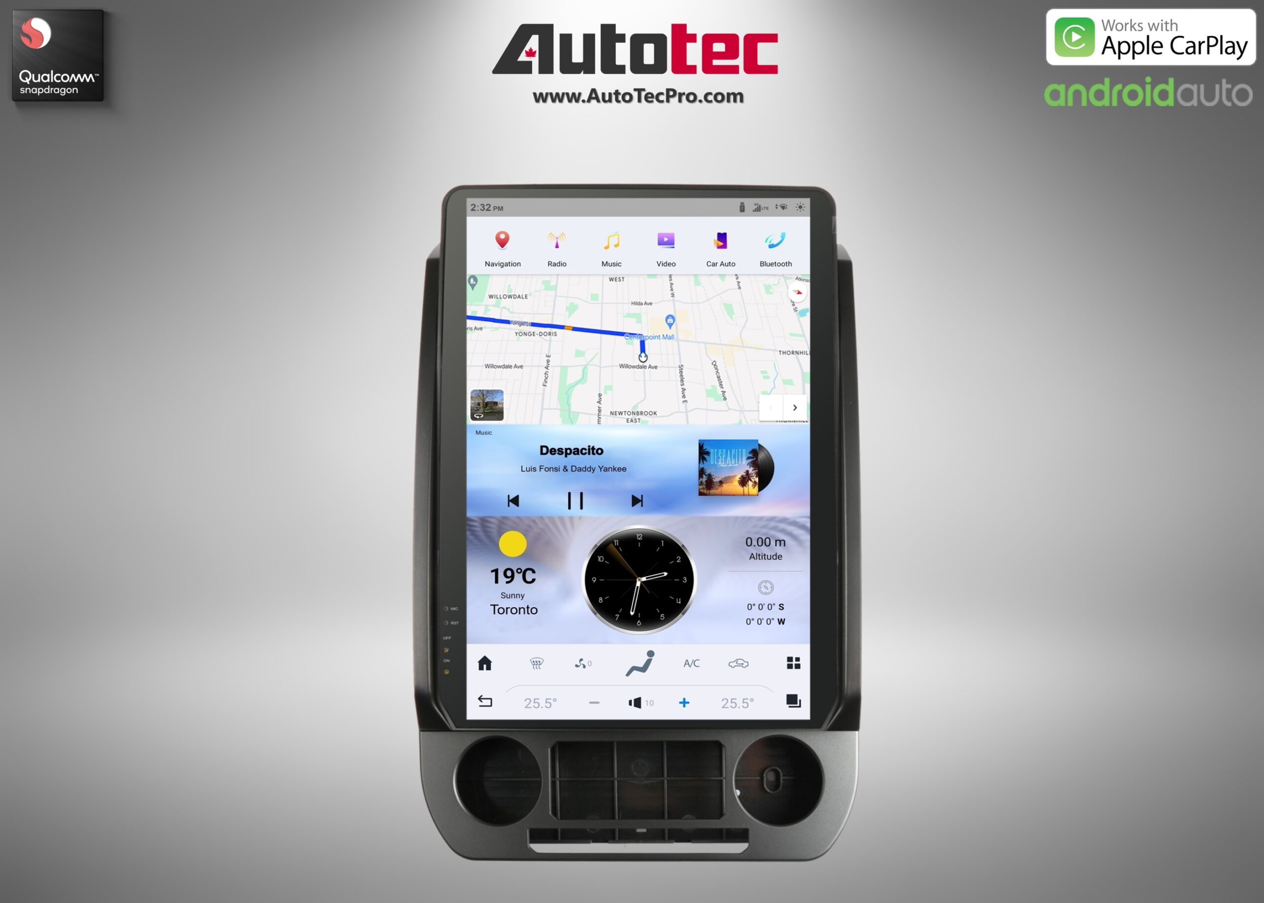 Ford Expedition (2018 – 2021) 14.4″ IPS QHD 2K Touch-Screen Navigation & Infotainment System | Android 13 | GPS | BT | Wifi | CarPlay | SYNC | 4G LTE