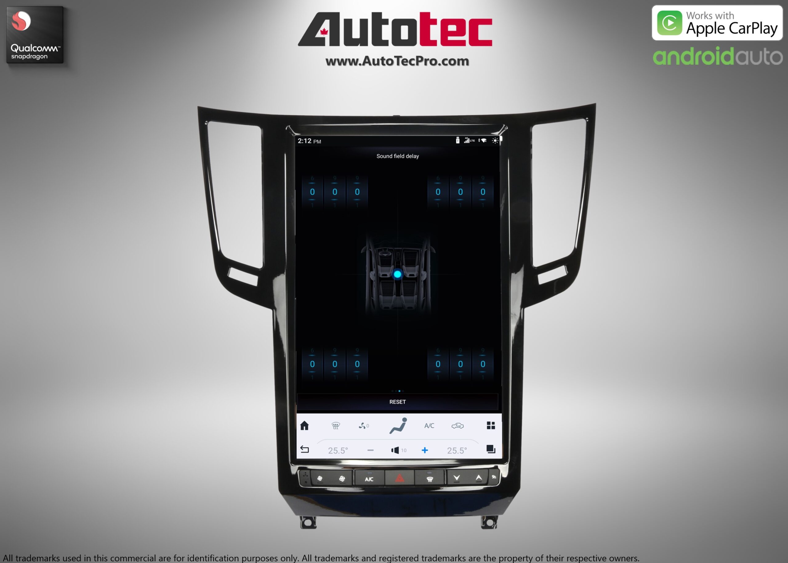 Infiniti FX25, FX35, FX37, FX45, FX50, QX70 14.4” HD IPS Touch-Screen Navigation & Infotainment System | Android 13 | GPS | BT | WiFi | Camera | CarPlay