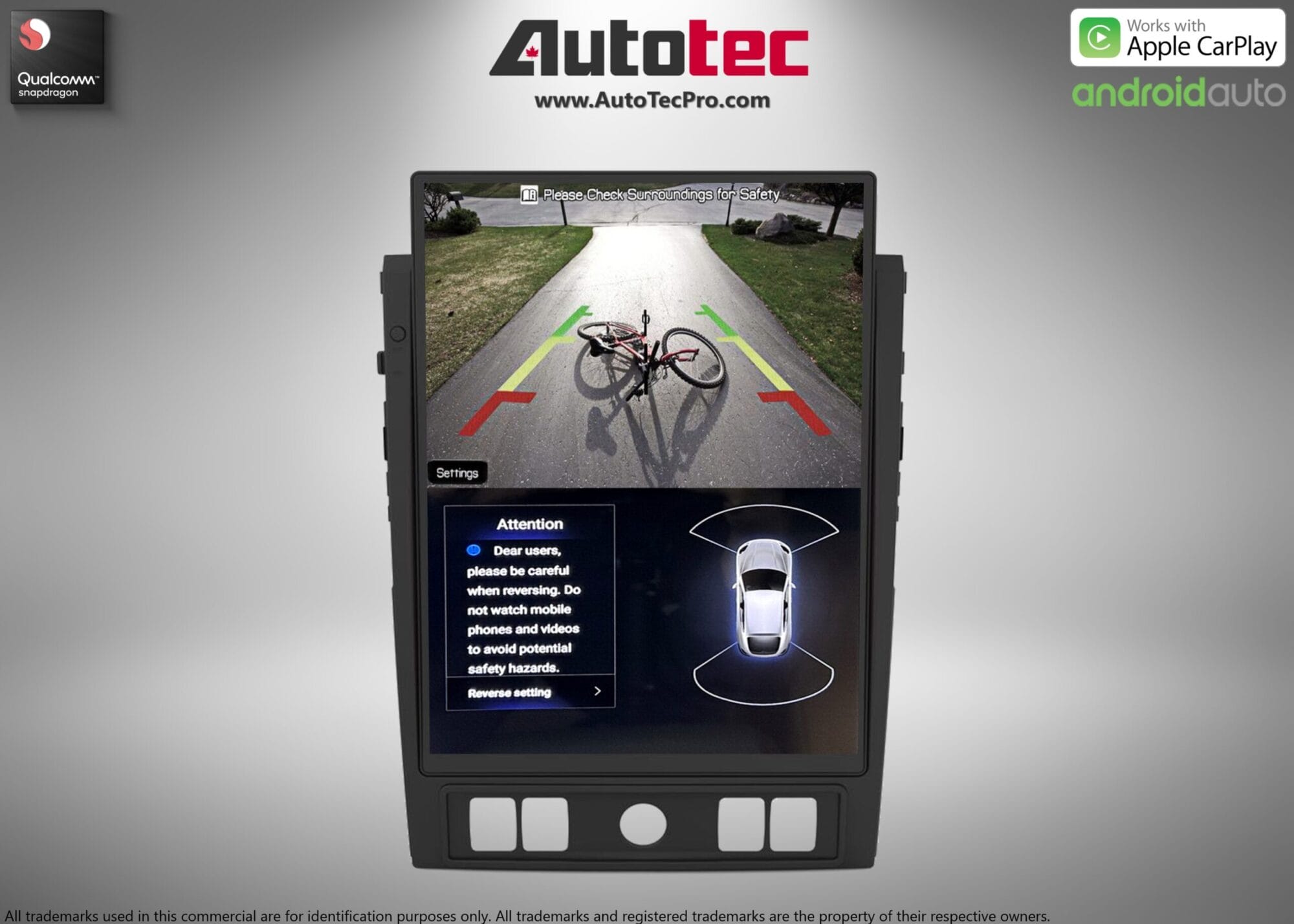 Nissan Titan (2020 – 2025) 15.6″ HD IPS Touch-Screen Navigation & Infotainment System | Android 13 | GPS | BT | Wifi | CarPlay | DSP | 4G LTE