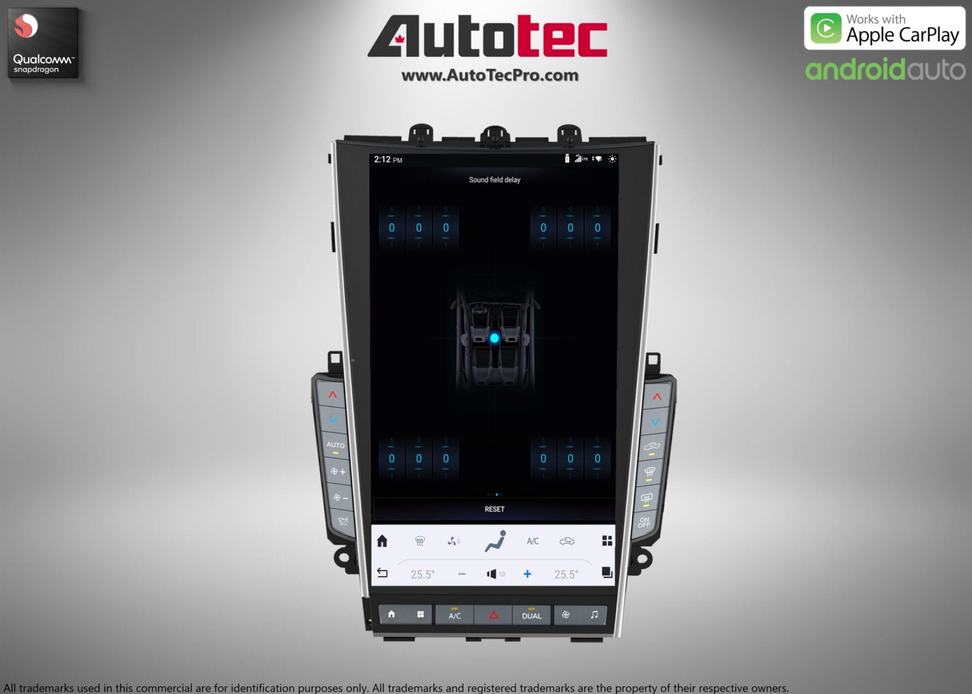 Infiniti Q50 / Q60 (2020 – 2023) 13.6″ (Mark 7) IPS HD 1080P Touch-Screen Navigation & Infotainment System | Android 13 | GPS | BT | Wifi | 4G LTE | CarPlay