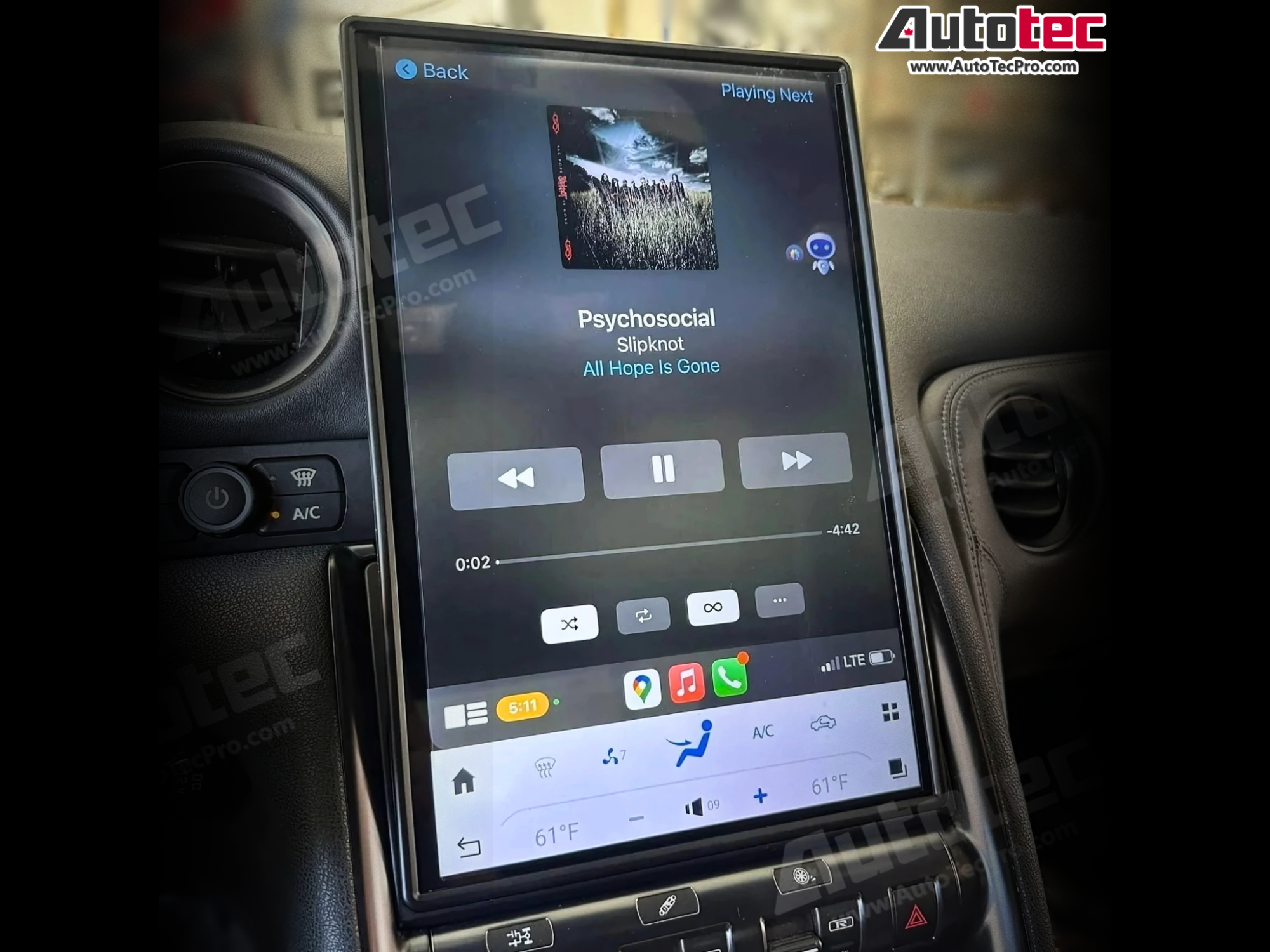 Nissan GTR (2009 – 2015) 14.4″ IPS QHD 2K Touch-Screen Android Navigation System | Android 13 | GPS | BT | Wifi | CarPlay | Android Auto | 4G LTE