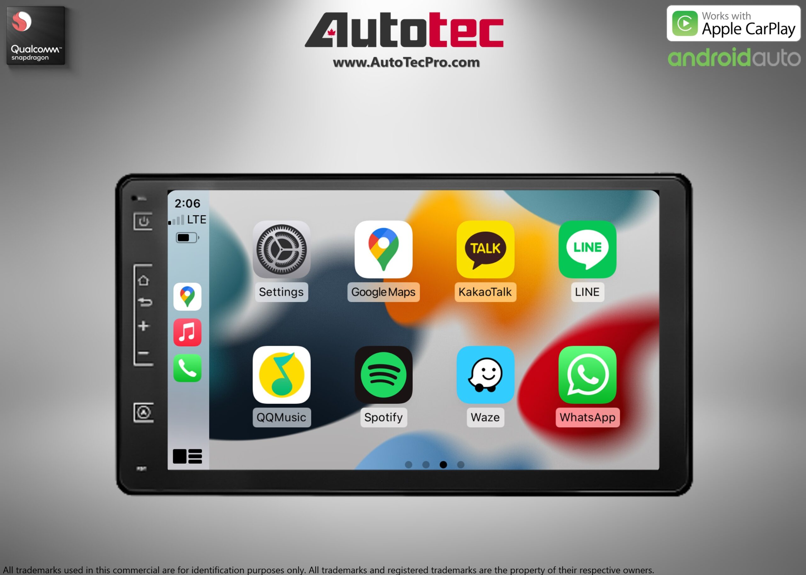 Toyota Sienna (2015 – 2020) 9″ HD Touch-Screen Android Navigation System | Android 13 | GPS | BT | WiFi | CarPlay