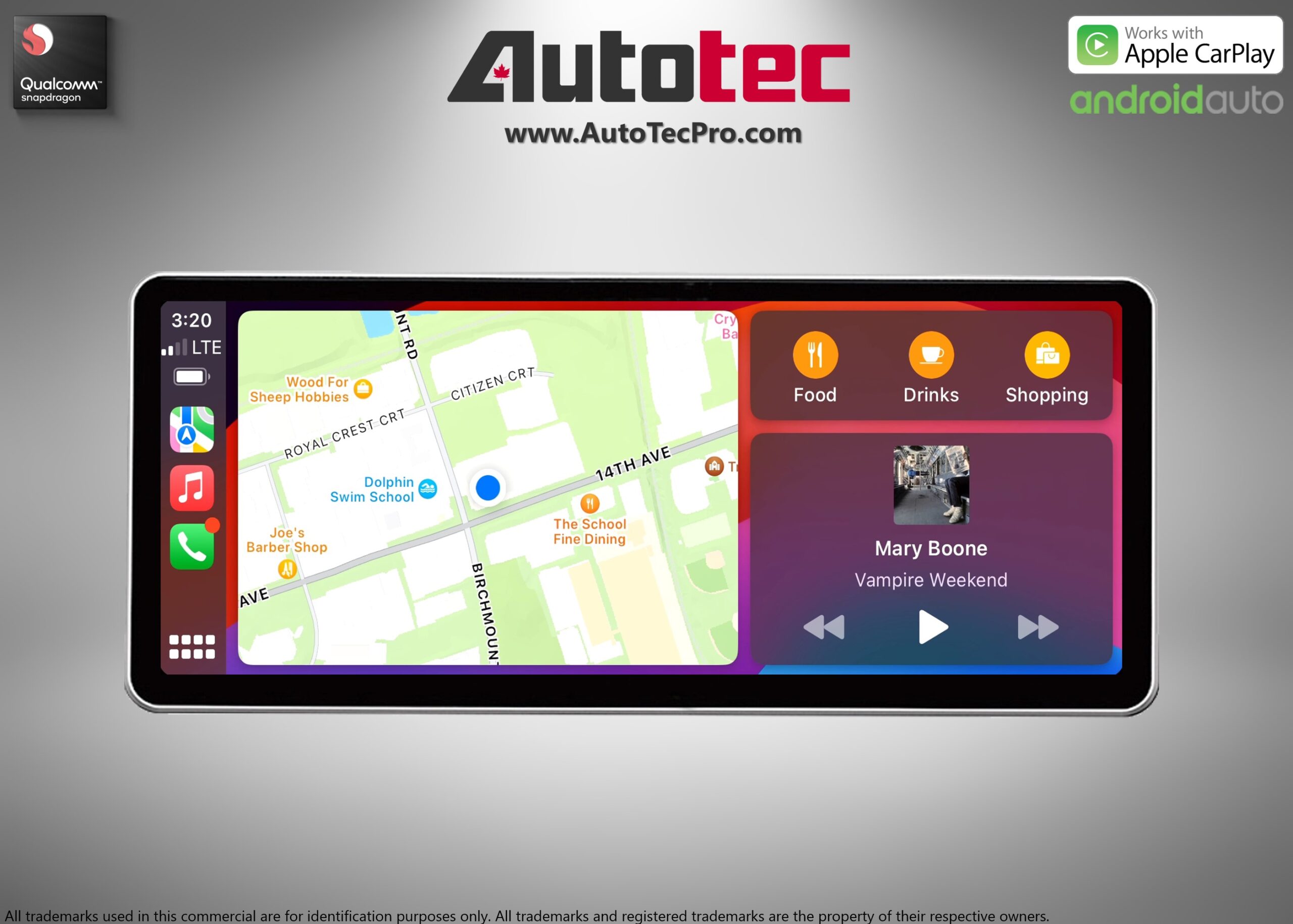 AUDI A4 / A5 (2016 – 2020 | B9) OEM FIT 10.25″ HD IPS Touch-Screen Android Navigation & Infotainment System | Android 14 | GPS | BT | Wifi | 4G LTE | CarPlay | Android Auto | Camera