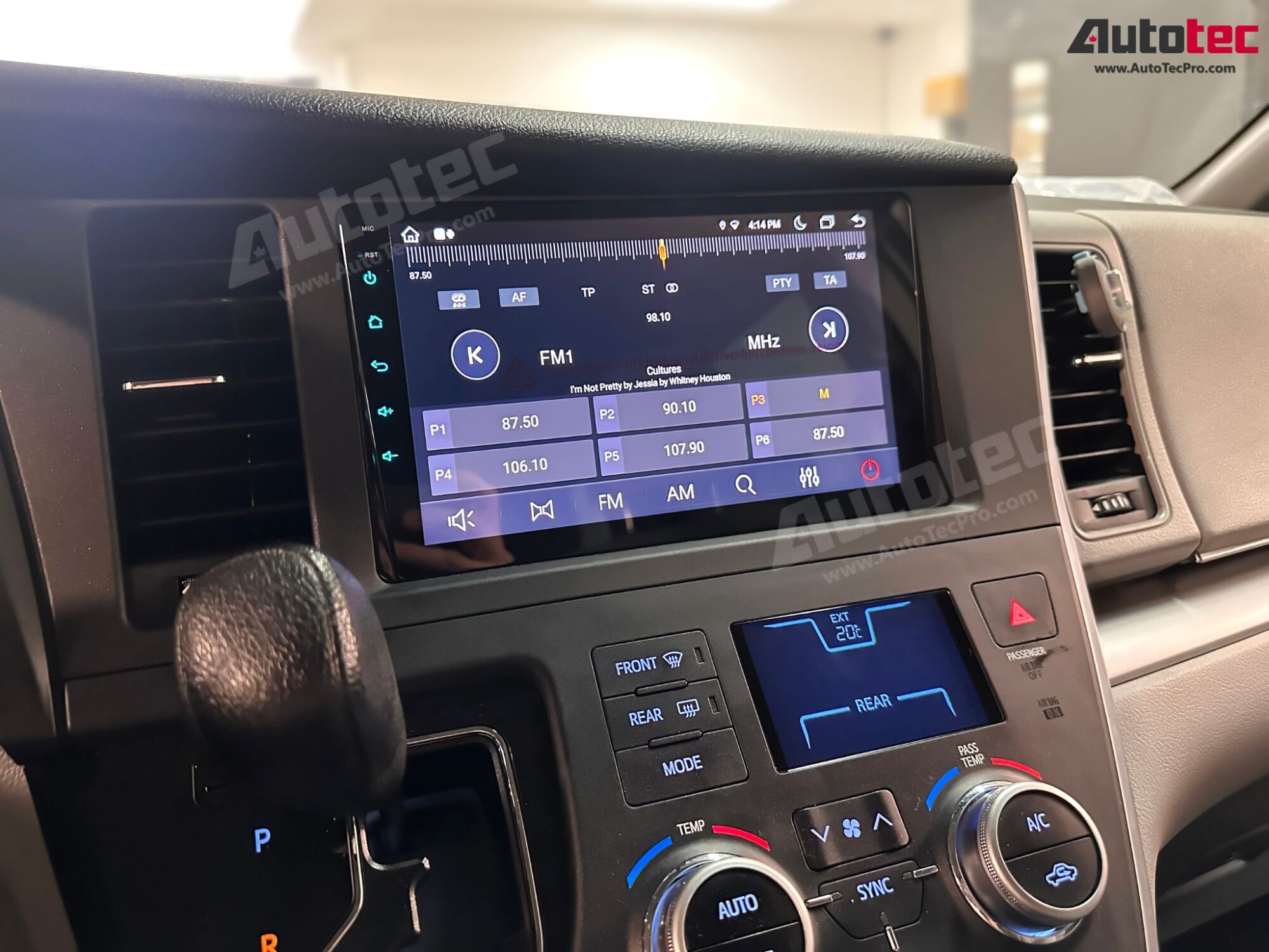 Toyota Sienna (2015 – 2020) 9″ HD Touch-Screen Android Navigation System | Android 13 | GPS | BT | WiFi | CarPlay