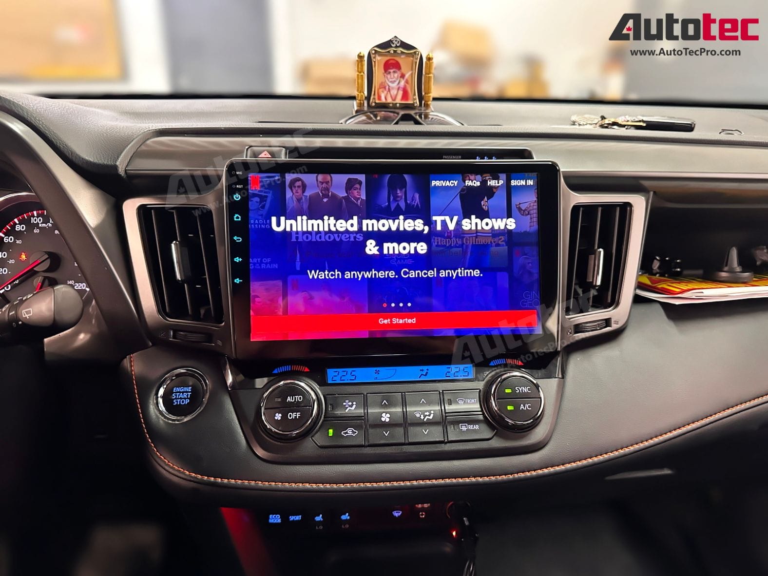 Toyota RAV4 (2013 – 2018) 10.2″ HD Touch-Screen Android Navigation System | Android 13 | GPS | BT | Wifi | Camera | CarPlay | 4G LTE