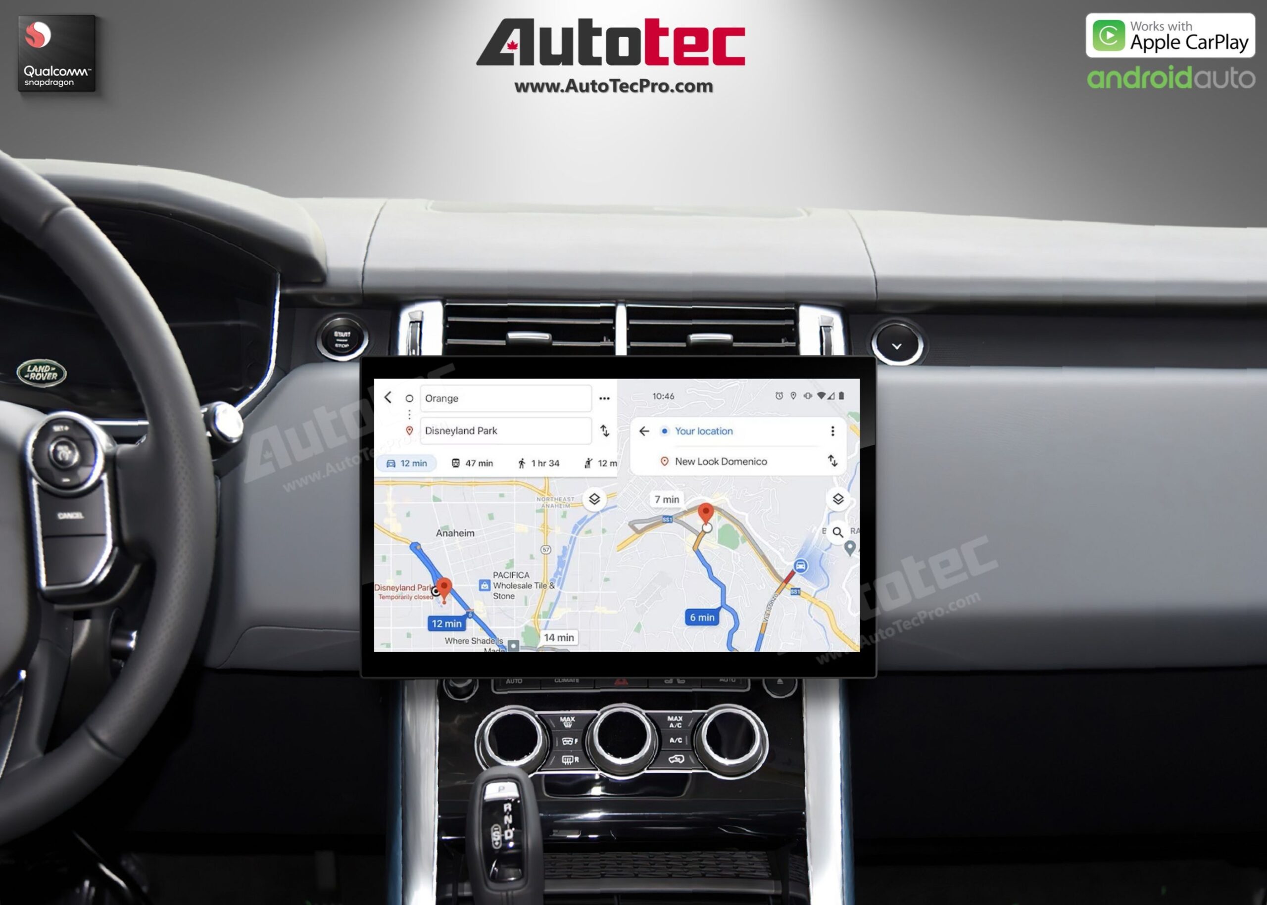 Land Rover Range Rover Vogue | Sport | Evoque (2013 – 2017) 13.3″ HD IPS Touch-Screen Navigation & Infotainment Systemid 13 | GPS | BT | Wifi | CarPlay | Bosch | Harman | 4G LTE