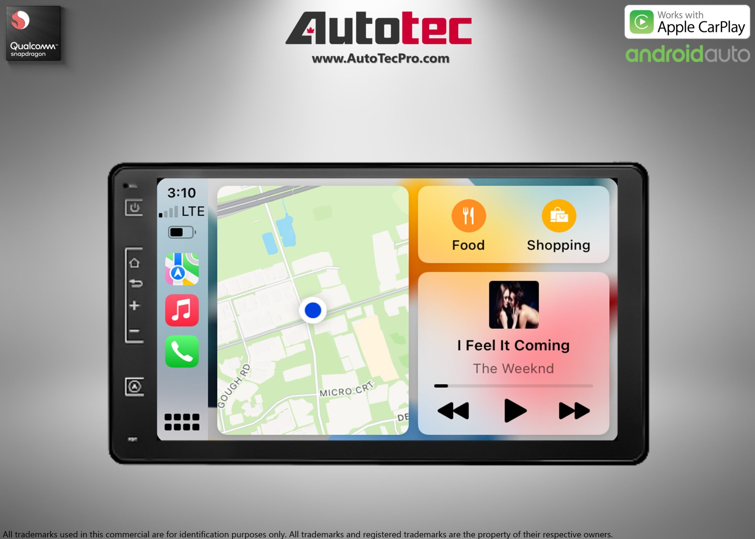 Toyota Sienna (2015 – 2020) 9″ HD Touch-Screen Android Navigation System | Android 13 | GPS | BT | WiFi | CarPlay