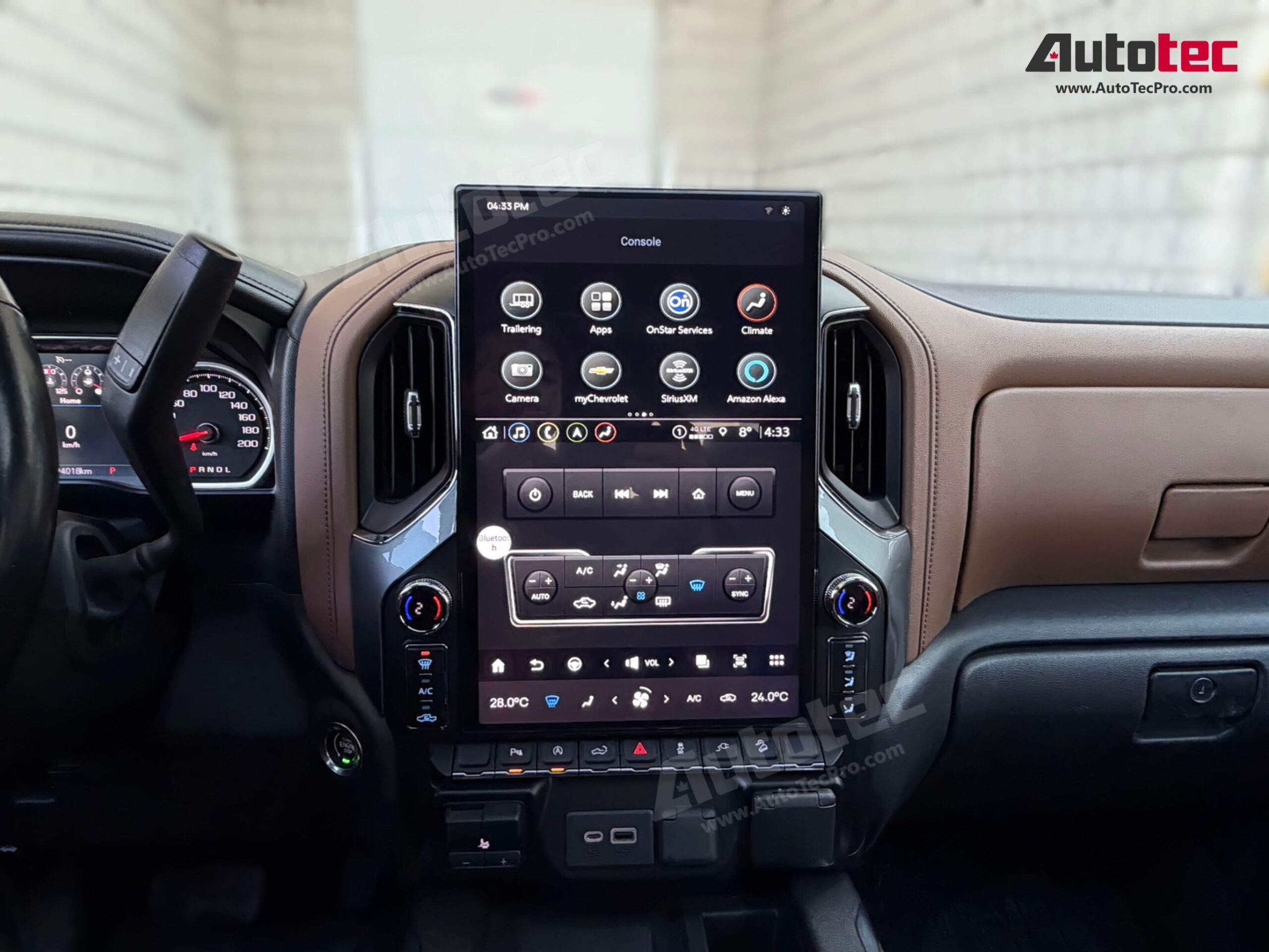 Chevrolet Silverado / GMC Sierra (2019 – 2026) 17.2″ IPS HD Touch-Screen Navigation & Infotainment System | Android 14 | GPS | BT | Wifi | CarPlay | Onstar | 4G LTE