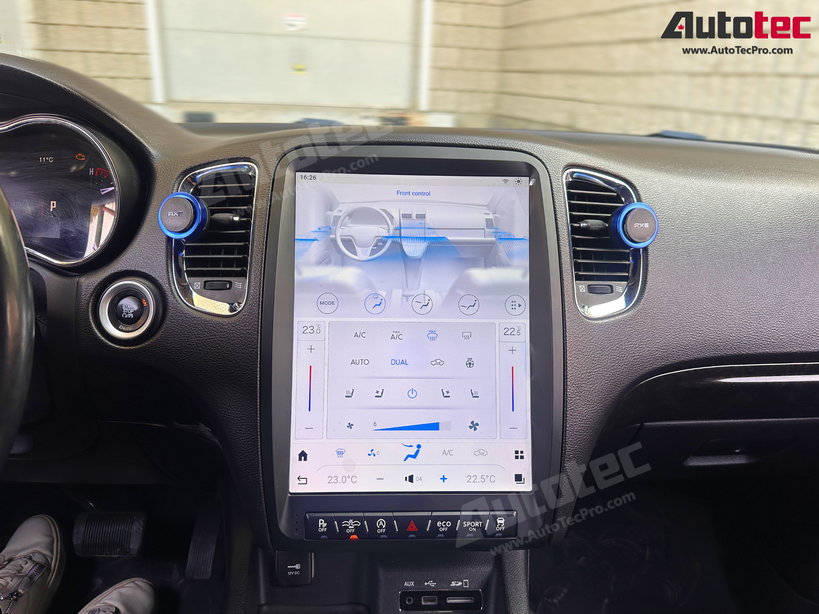 Dodge Durango (2014 – 2020) 13.8″ IPS HD Touch-Screen Android Navigation System | Android 13 | GPS | BT | Wifi | CarPlay | Android Auto | 4G LTE