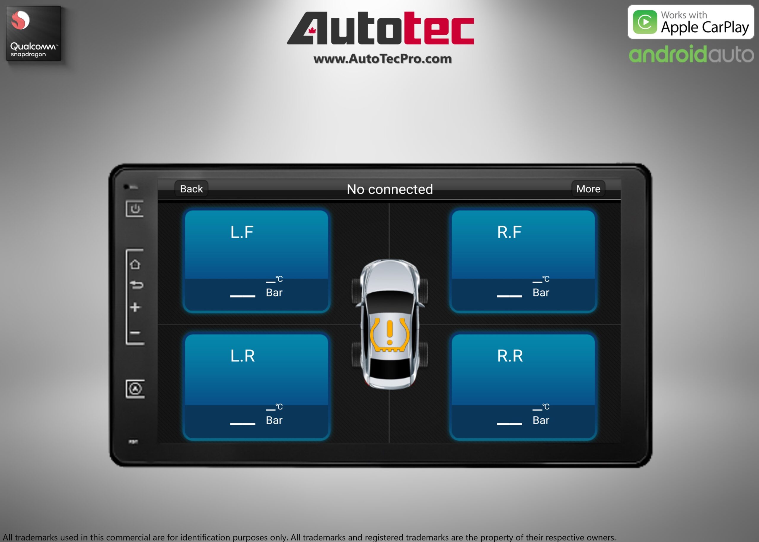 Toyota Sienna (2015 – 2020) 9″ HD Touch-Screen Android Navigation System | Android 13 | GPS | BT | WiFi | CarPlay