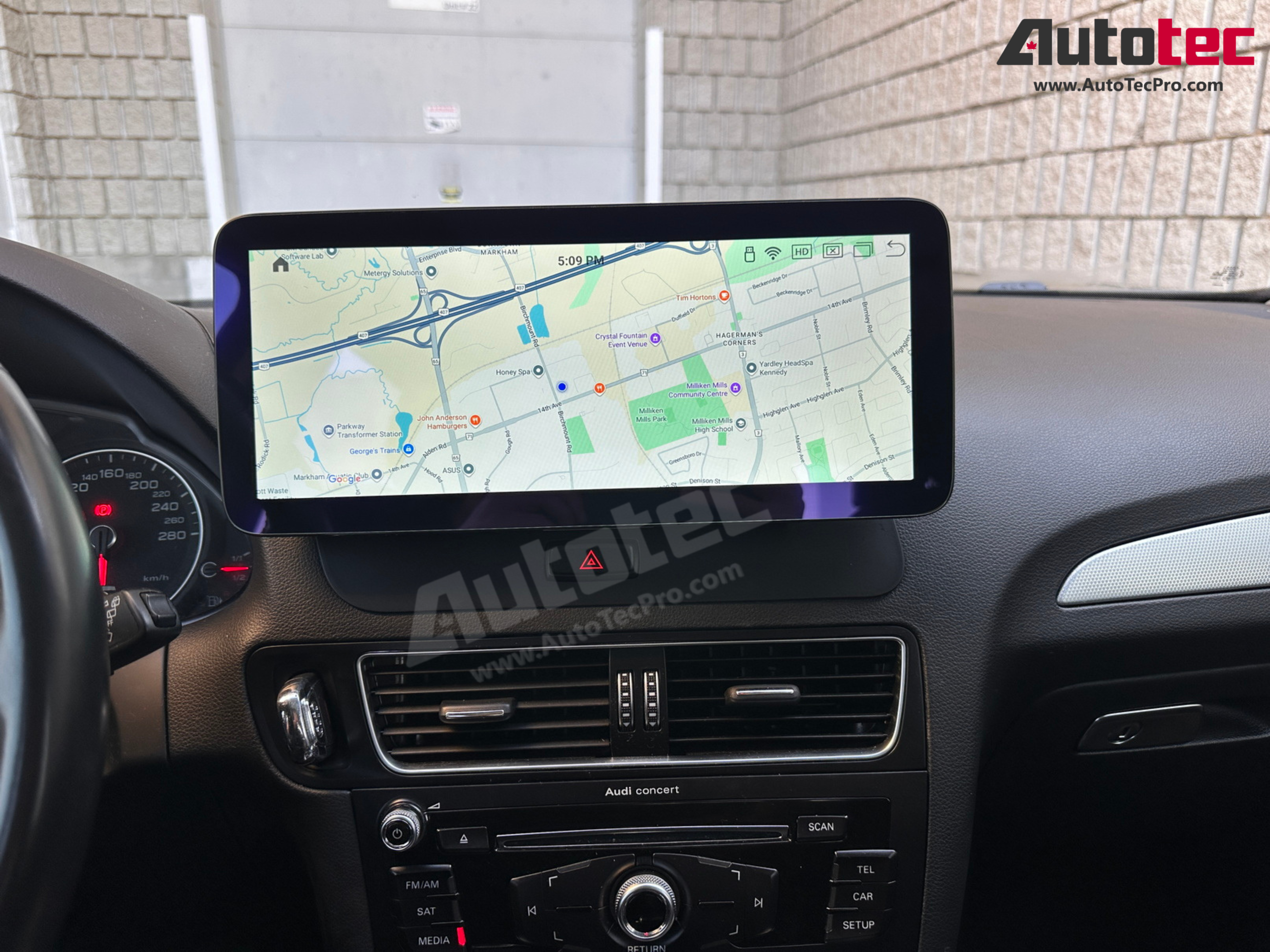 AUDI Q5 / SQ5 (2008 – 2018) OEM FIT 10.25″ / 12.3″ HD Touch-Screen Android Navigation System | Android 13 | GPS | BT | Wifi | Camera | CarPlay | MMI-3G | MMI-3G+