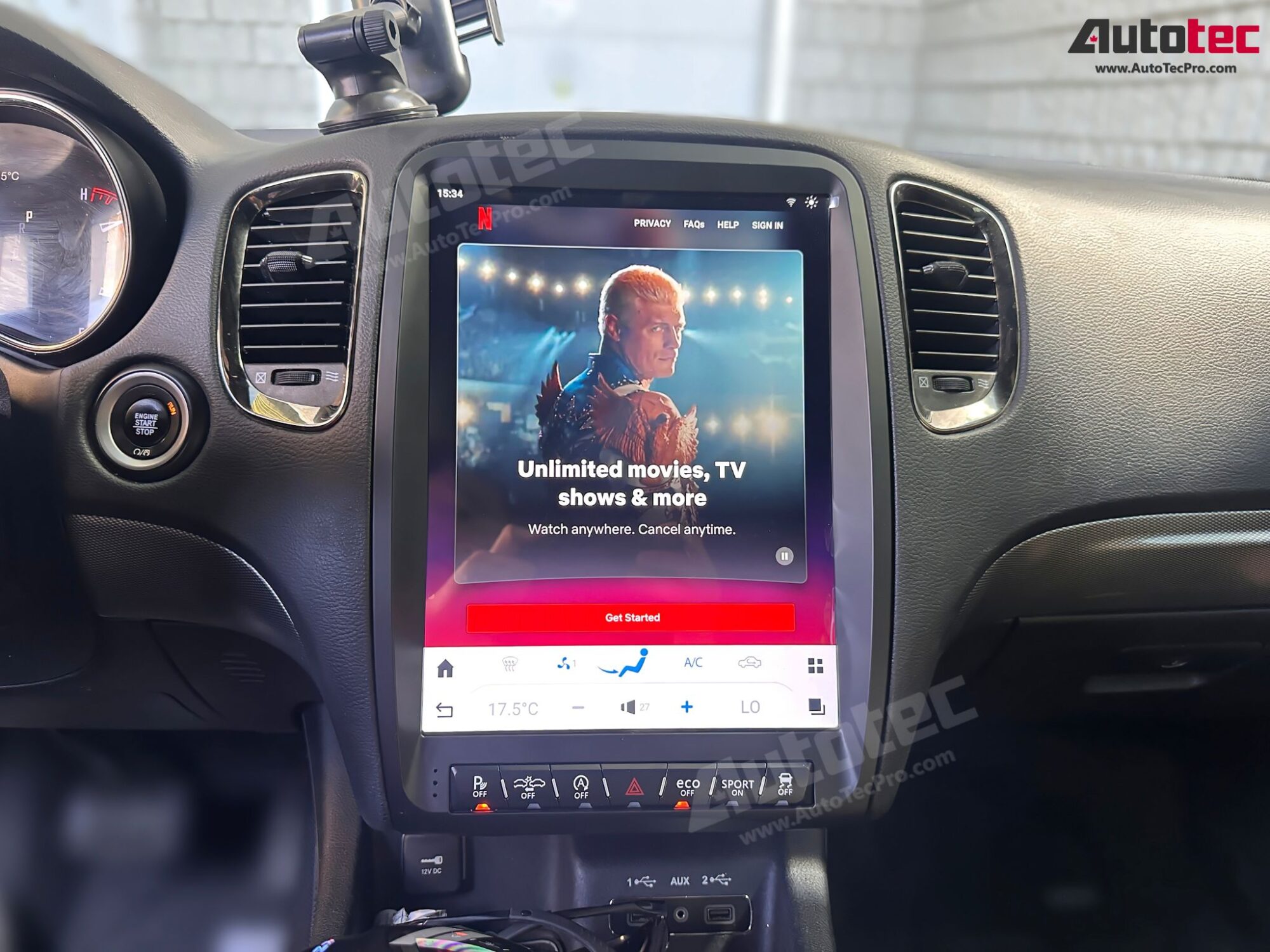 Dodge Durango (2011 – 2013) 13.8″ IPS HD Touch-Screen Android Navigation System | Android 13 | GPS | BT | Wifi | CarPlay | Android Auto | 4G LTE