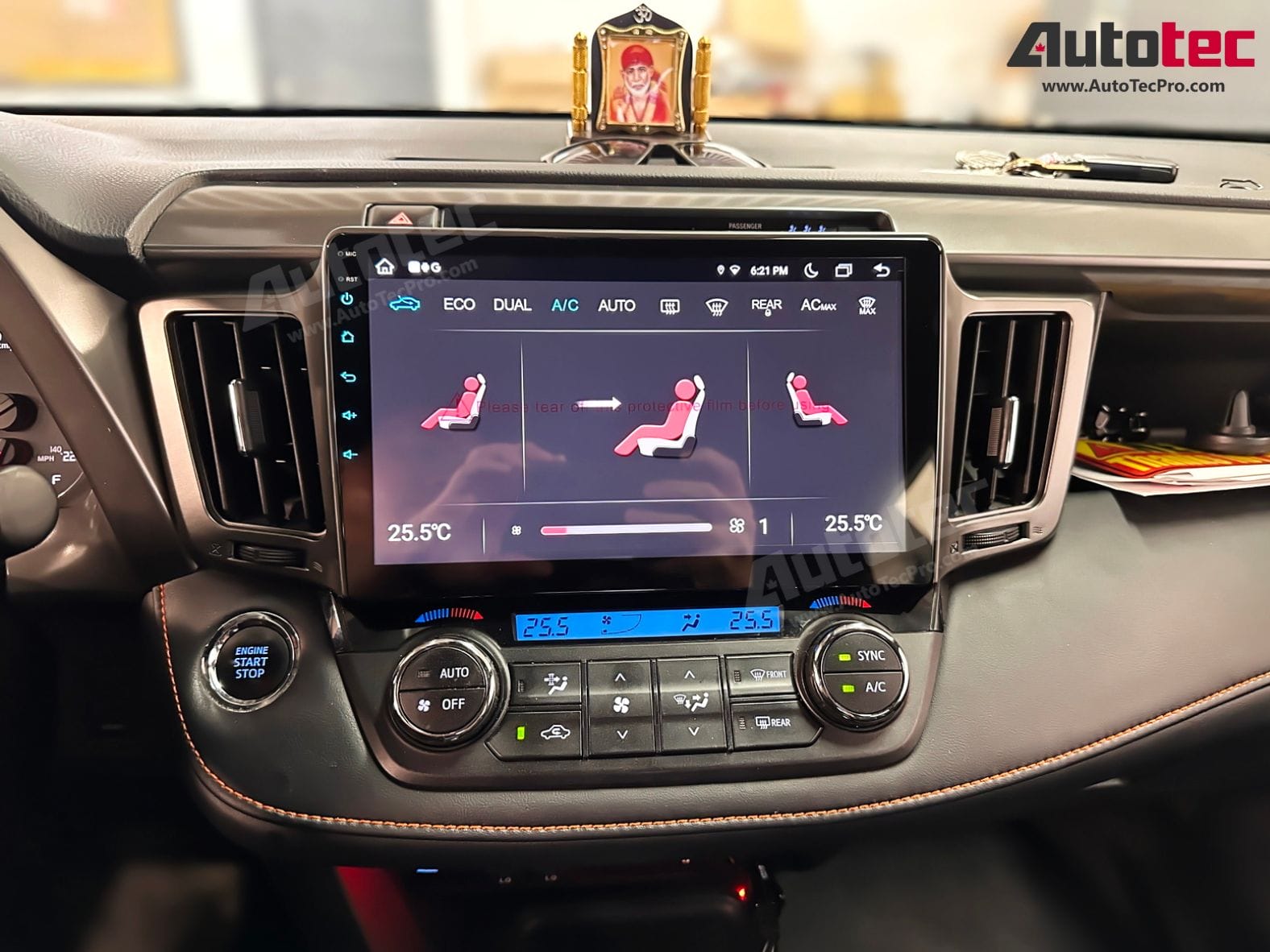 Toyota RAV4 (2013 – 2018) 10.2″ HD Touch-Screen Android Navigation System | Android 13 | GPS | BT | Wifi | Camera | CarPlay | 4G LTE