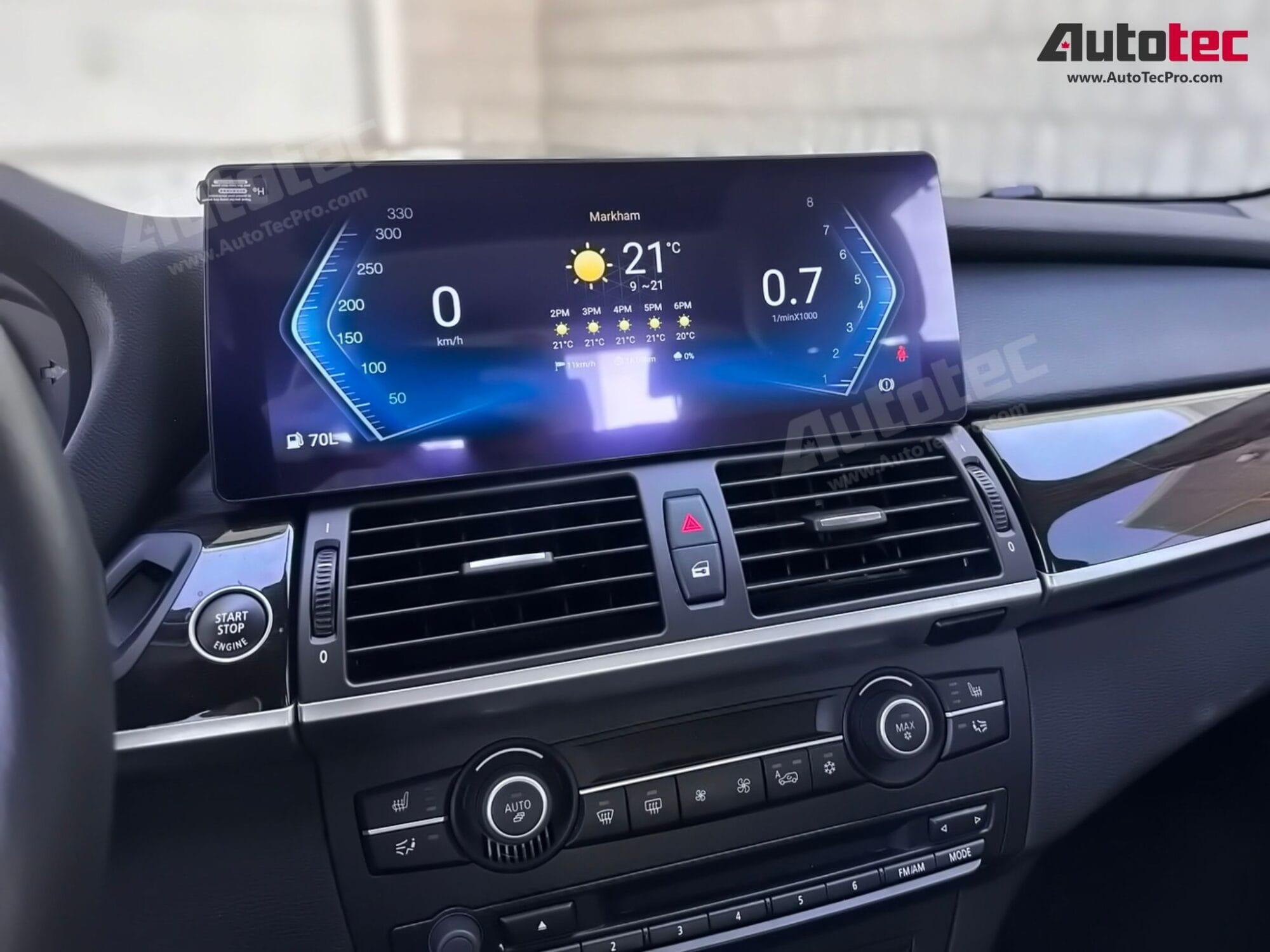 BMW X5/X6 (2007 – 2014) E70 E71 OEM FIT 10.25″ / 12.3″ HD Touch-Screen Android Navigation System | Android 14 | GPS | BT | Wifi | Camera | CarPlay