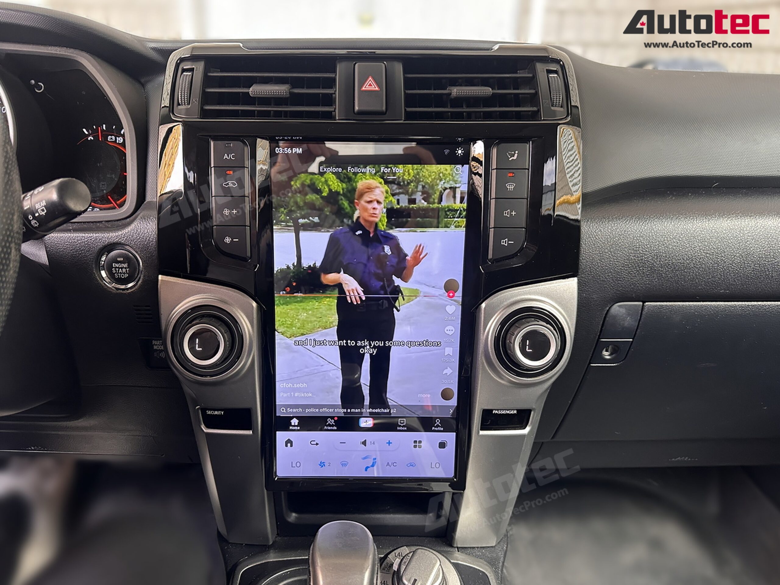 Toyota 4Runner (2009 – 2019) 13.6″ IPS HD Touch-Screen Navigation & Infotainment System | Android 13 | GPS | BT | Wifi | CarPlay