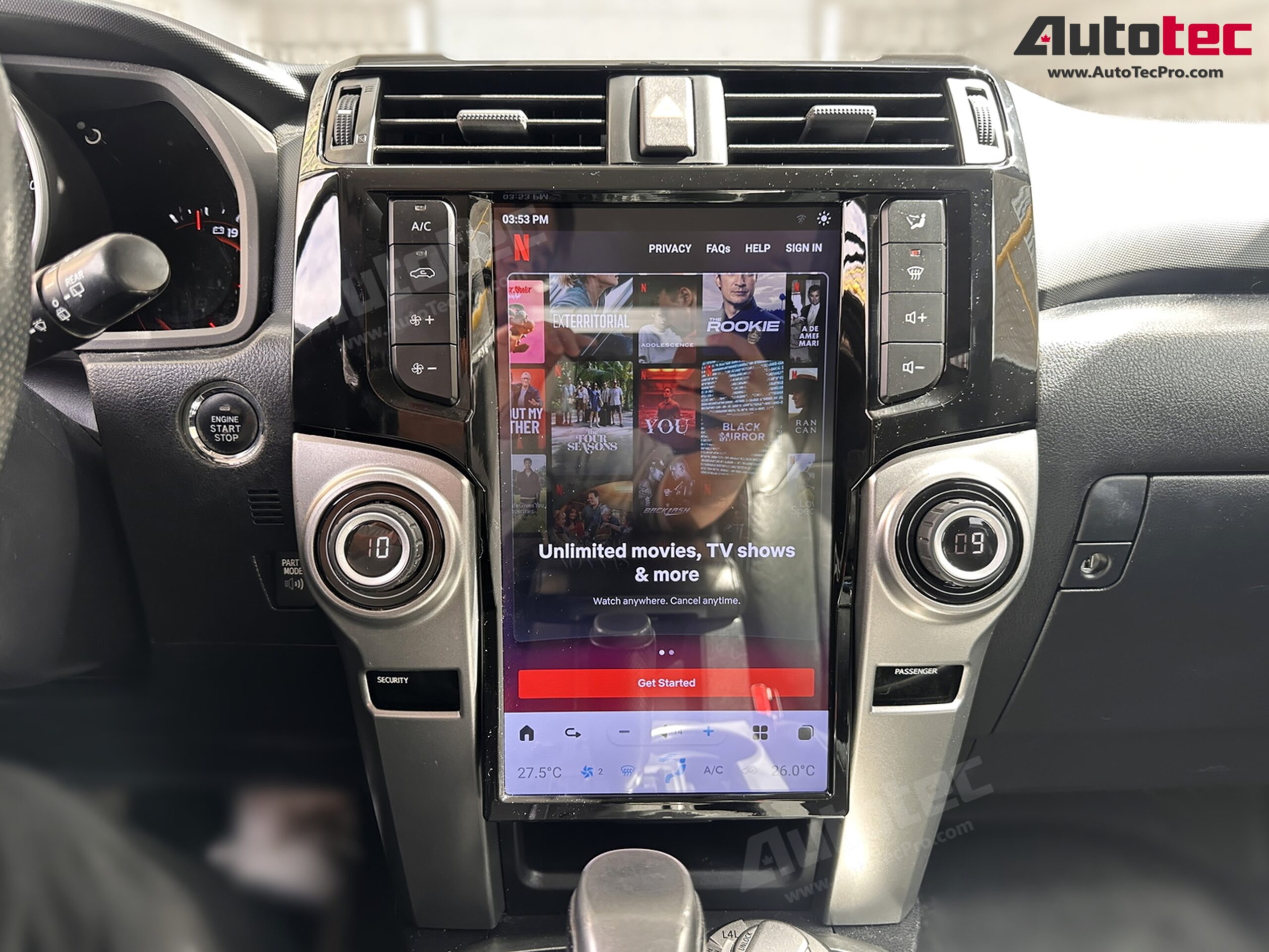 Toyota 4Runner (2009 – 2019) 13.6″ IPS HD Touch-Screen Navigation & Infotainment System | Android 13 | GPS | BT | Wifi | CarPlay