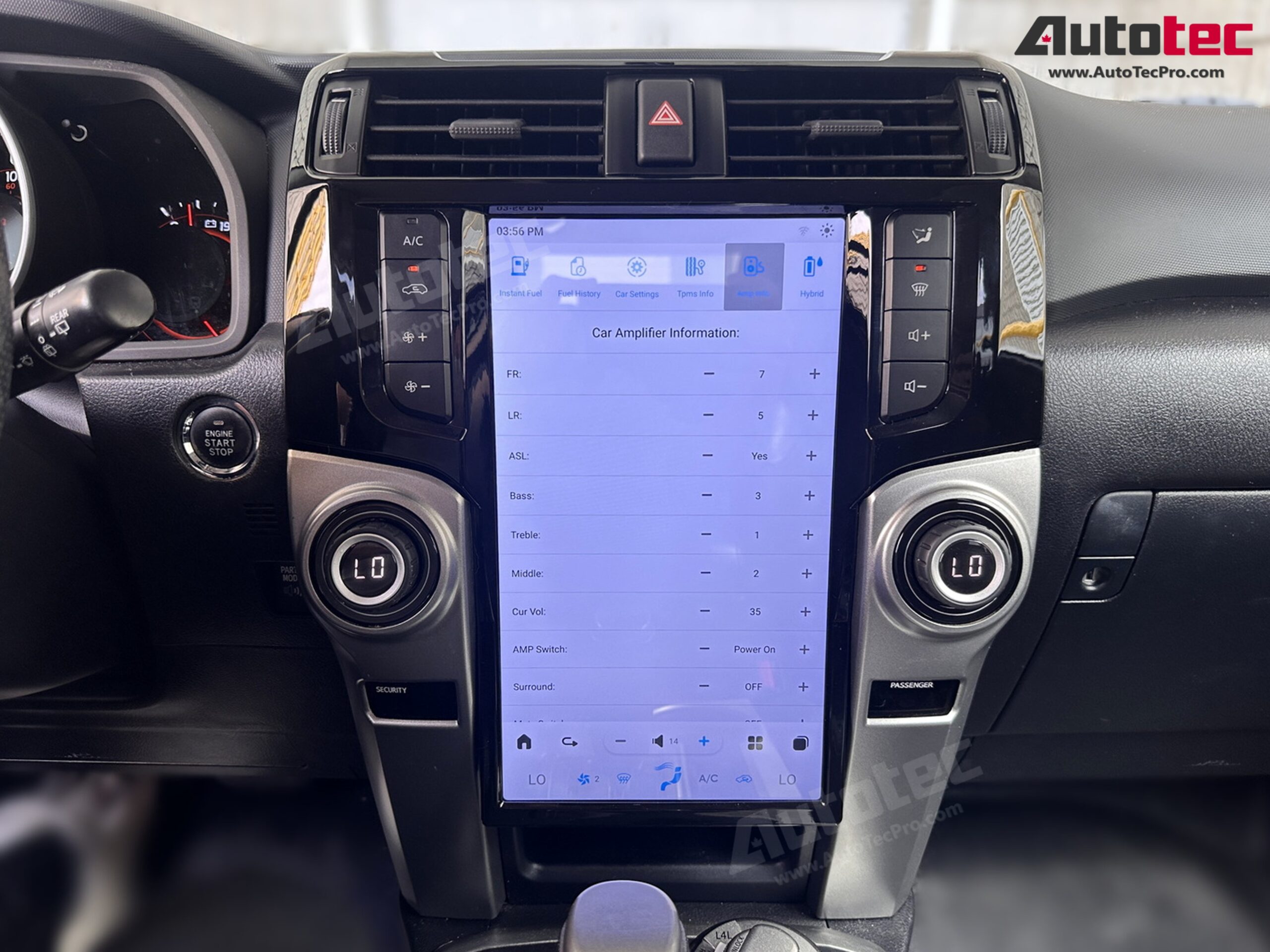 Toyota 4Runner (2009 – 2019) 13.6″ IPS HD Touch-Screen Navigation & Infotainment System | Android 13 | GPS | BT | Wifi | CarPlay