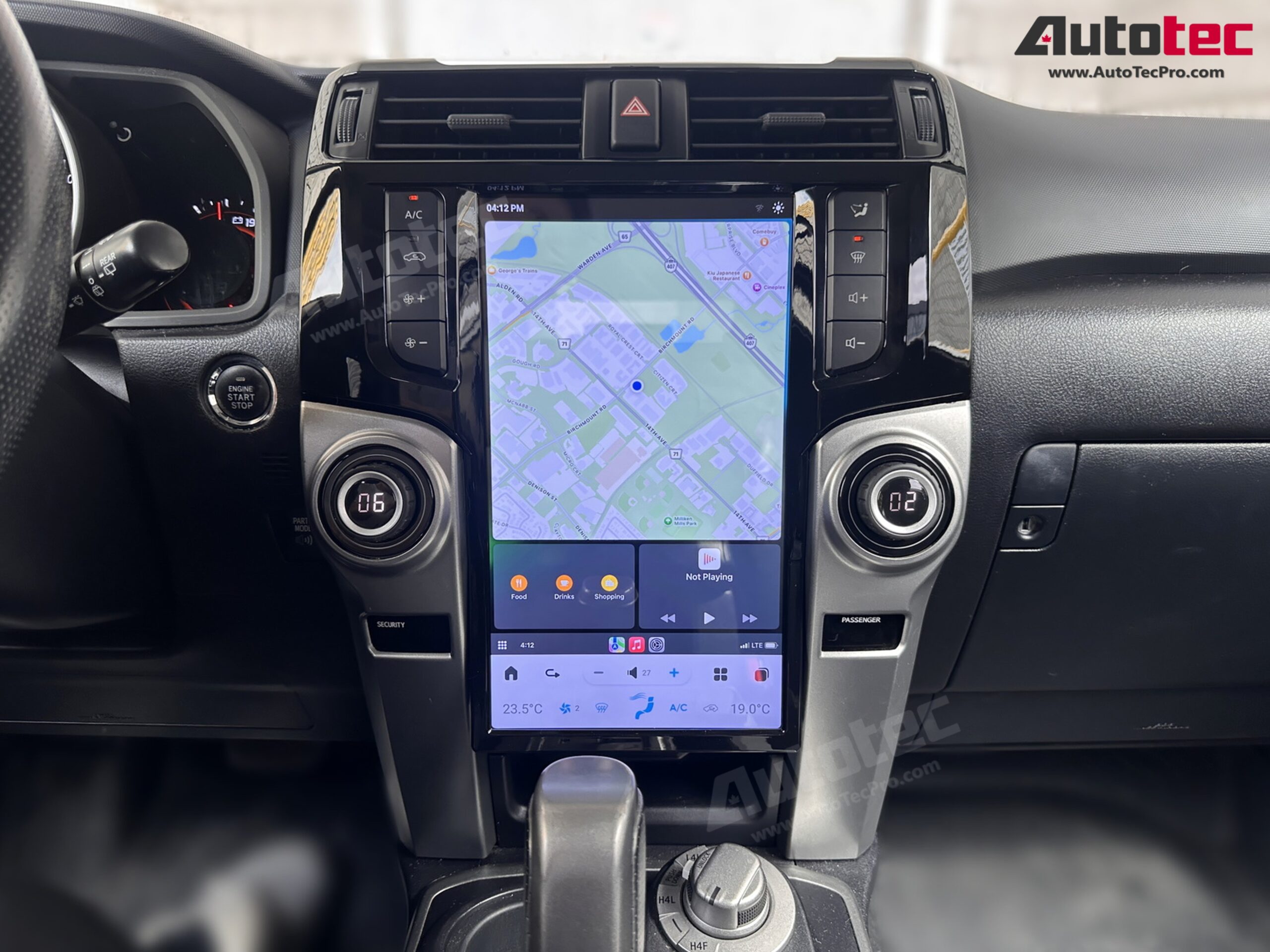 Toyota 4Runner (2009 – 2019) 13.6″ IPS HD Touch-Screen Navigation & Infotainment System | Android 13 | GPS | BT | Wifi | CarPlay