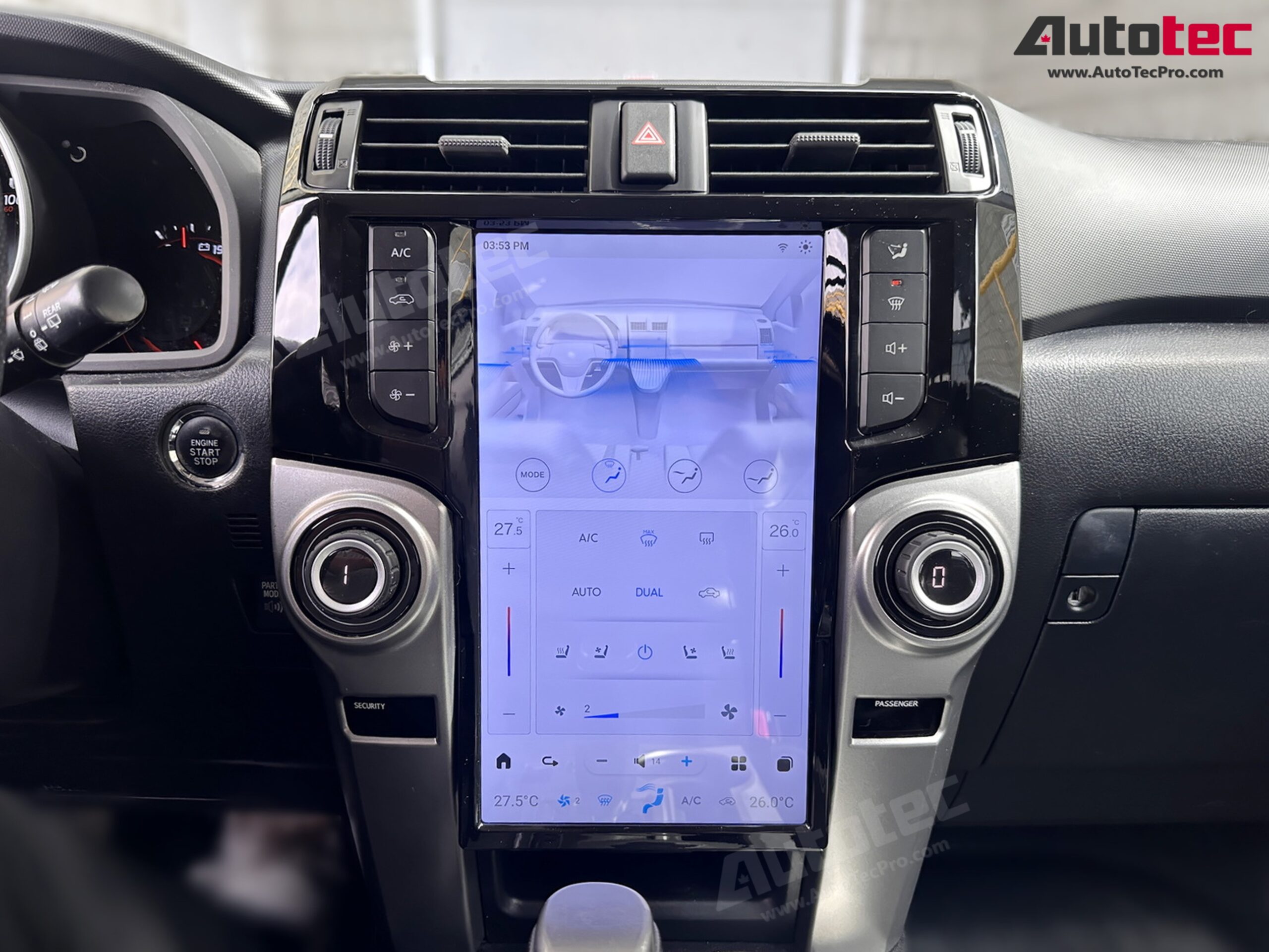 Toyota 4Runner (2009 – 2019) 13.6″ IPS HD Touch-Screen Navigation & Infotainment System | Android 13 | GPS | BT | Wifi | CarPlay