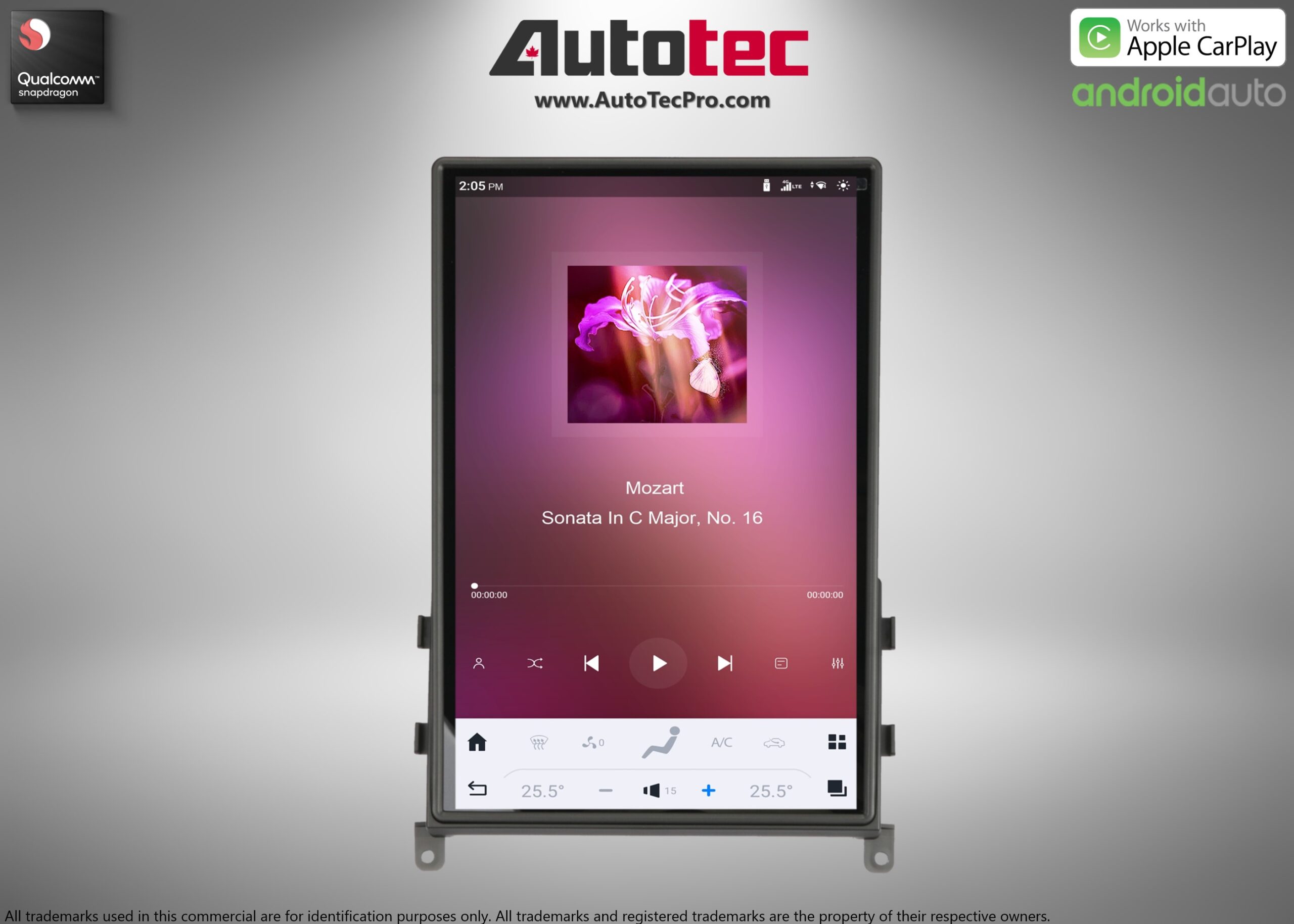 Nissan GTR (2009 – 2015) 14.4″ IPS QHD 2K Touch-Screen Android Navigation System | Android 13 | GPS | BT | Wifi | CarPlay | Android Auto | 4G LTE