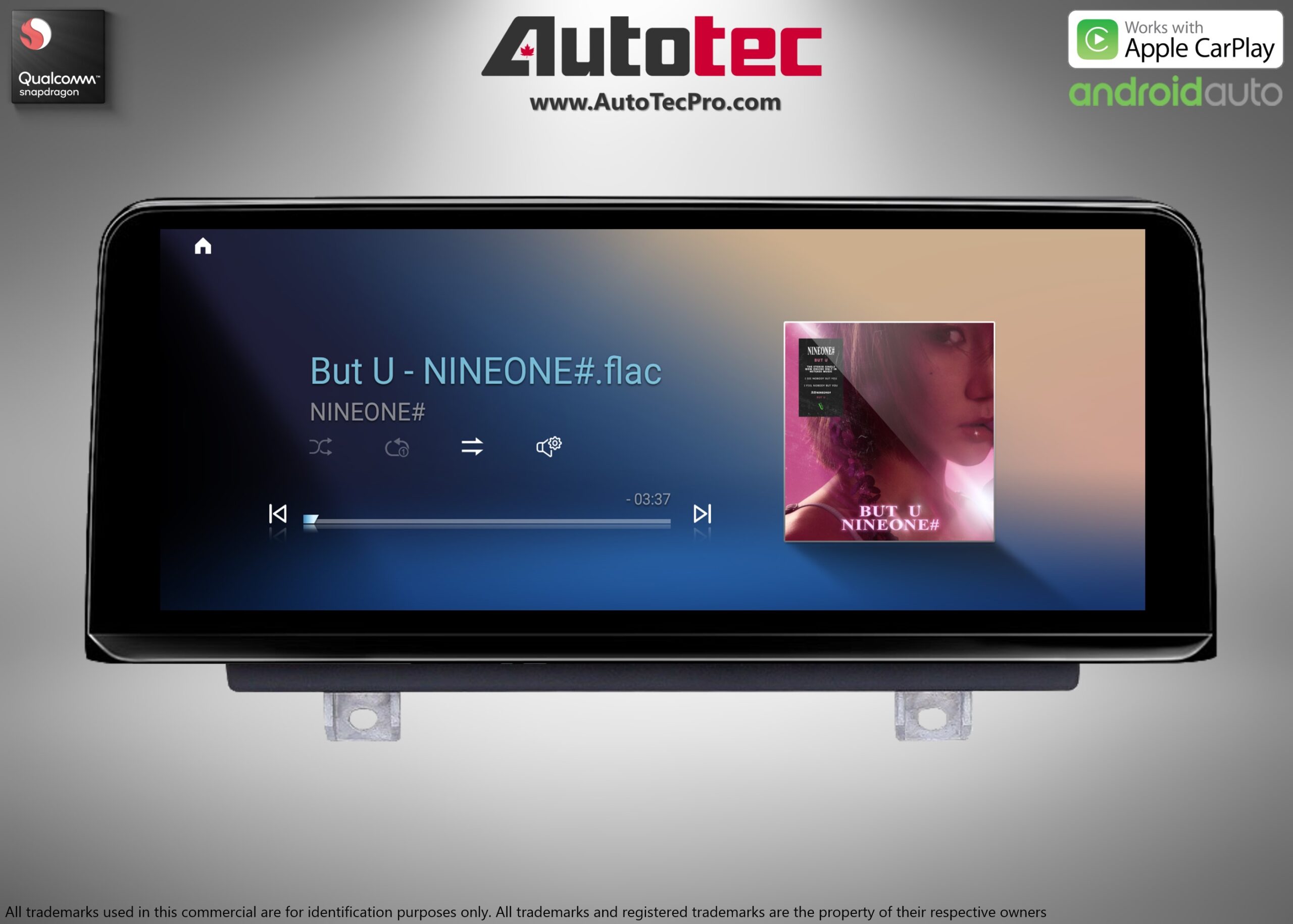 BMW X1 (2009 – 2015) E84 OEM FIT 10.25″ HD Touch-Screen Android Navigation System | Android 14 | GPS | BT | Wifi | Camera | CarPlay