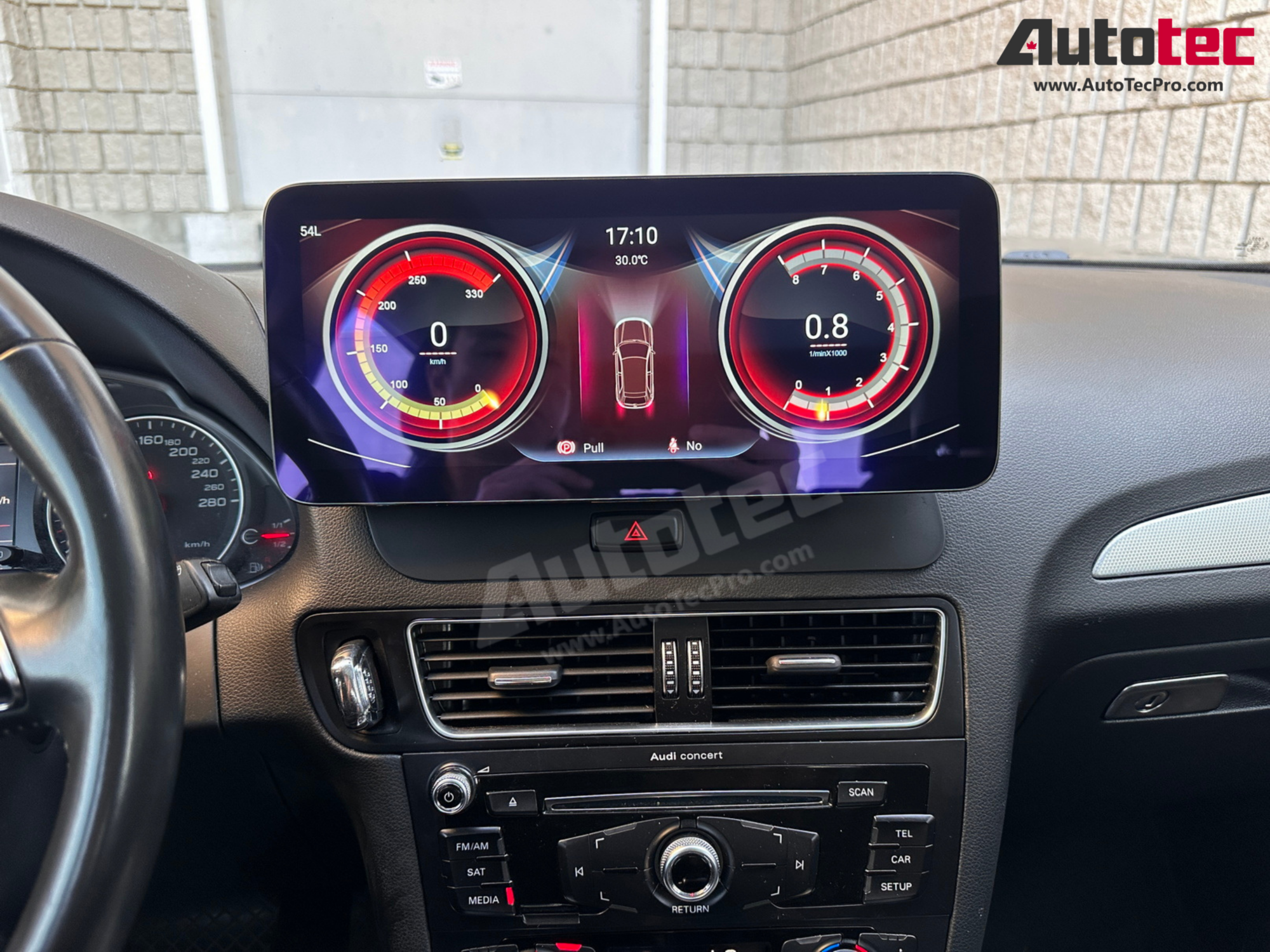 AUDI Q5 / SQ5 (2008 – 2018) OEM FIT 10.25″ / 12.3″ HD IPS Touch-Screen Android Navigation & Infotainment System | Android 14 | GPS | BT | Wifi | 4G LTE | CarPlay | Android Auto | Camera | MMI-3G | MMI-3G+