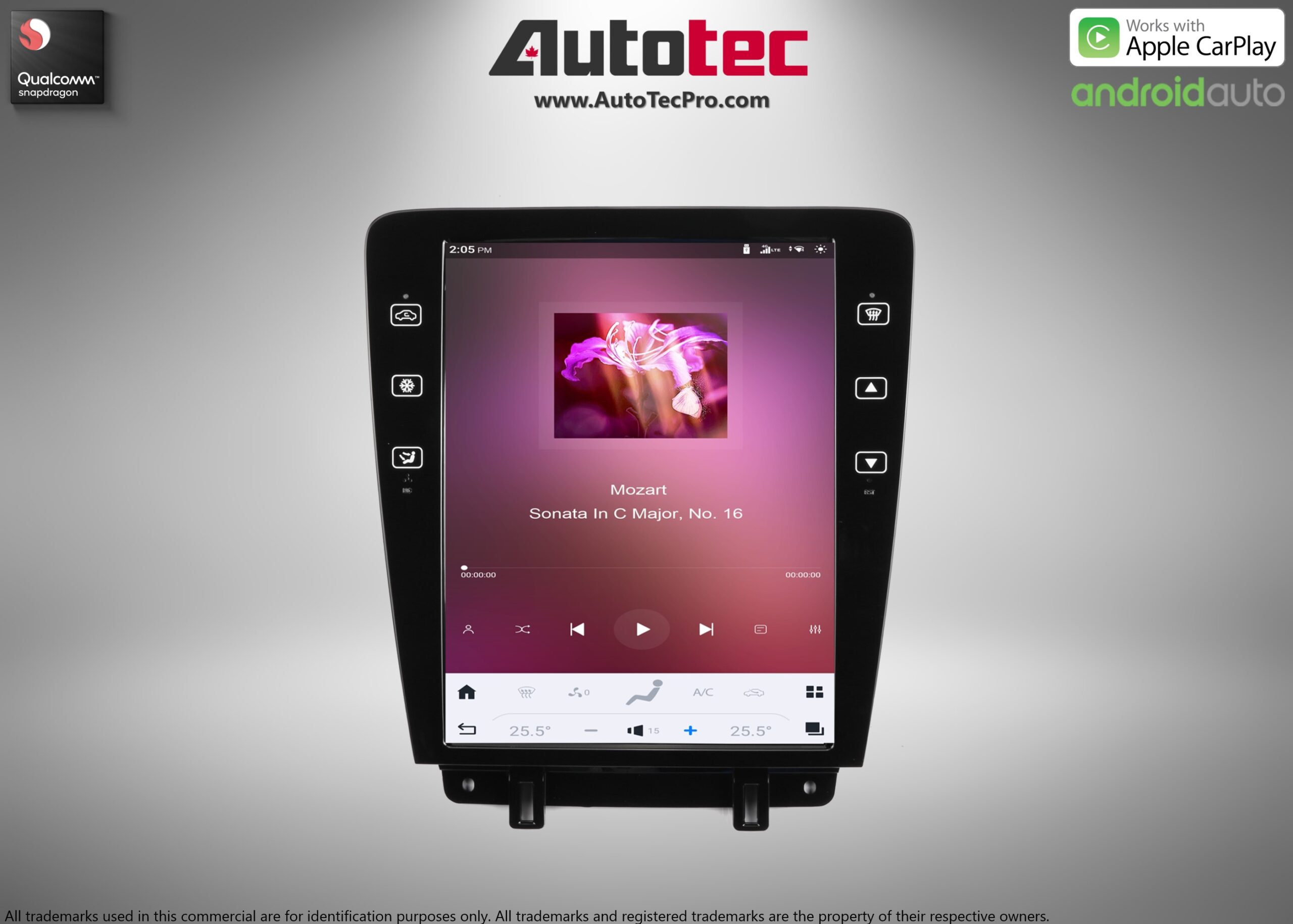 Ford Mustang (2010 – 2014)  12.1″ HD Touch-Screen Navigation & Infotainment System | Android 13 | GPS | BT | WiFi | Camera | CarPlay