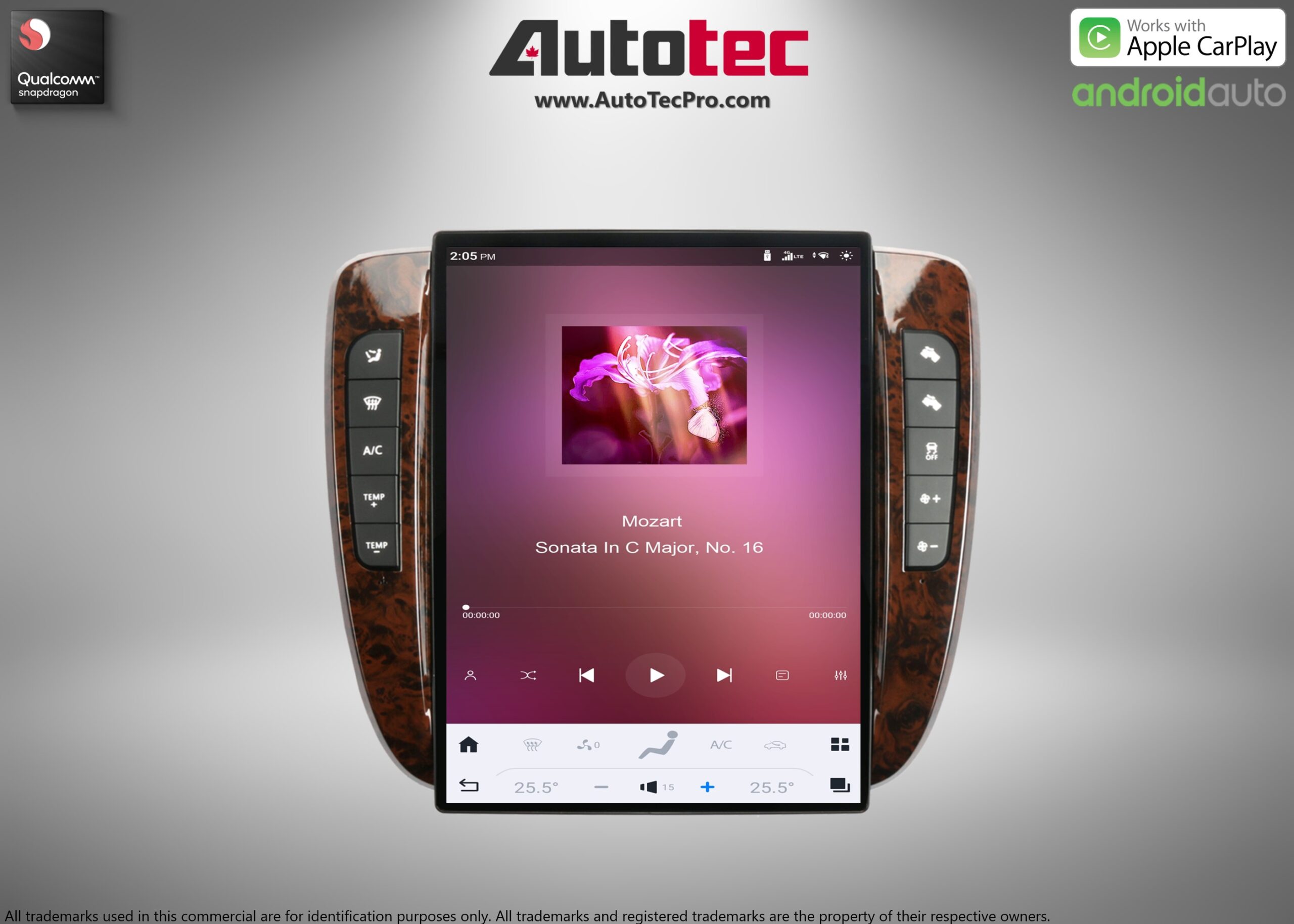 Chevrolet Tahoe / Suburban / Silverado / Avalanche / GMC Yukon / Sierra (2007 – 2014) 13.8″ IPS HD Touch-Screen Navigation & Infotainment System | Android 13 | GPS | BT | Wifi | CarPlay | Android Auto | 4G LTE