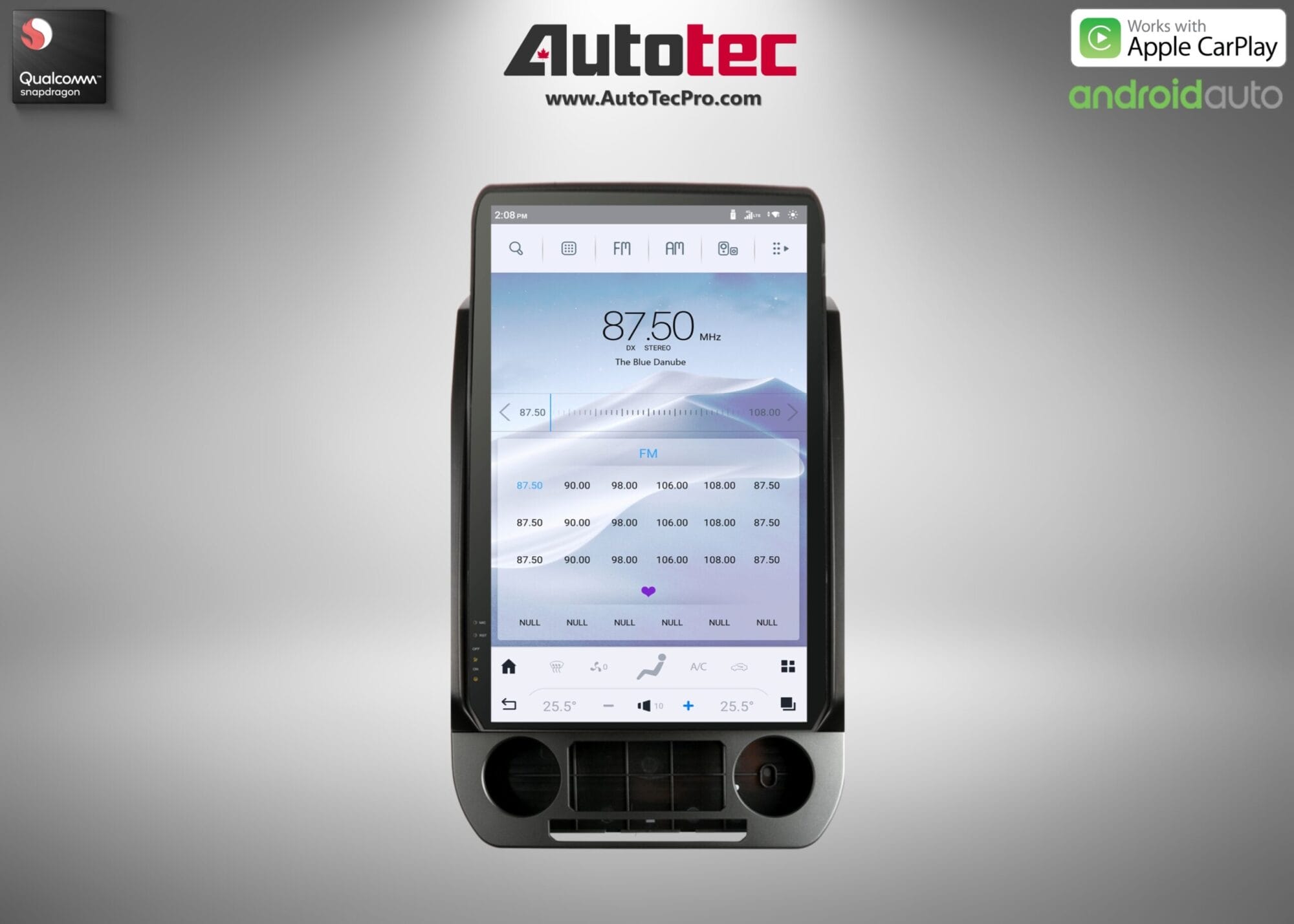 Ford F150 F250 F350 F450 (2015 – 2021) 17″ IPS HD Touch-Screen Navigation & Infotainment System | Android 13 | GPS | BT | Wifi | CarPlay | SYNC | 4G LTE