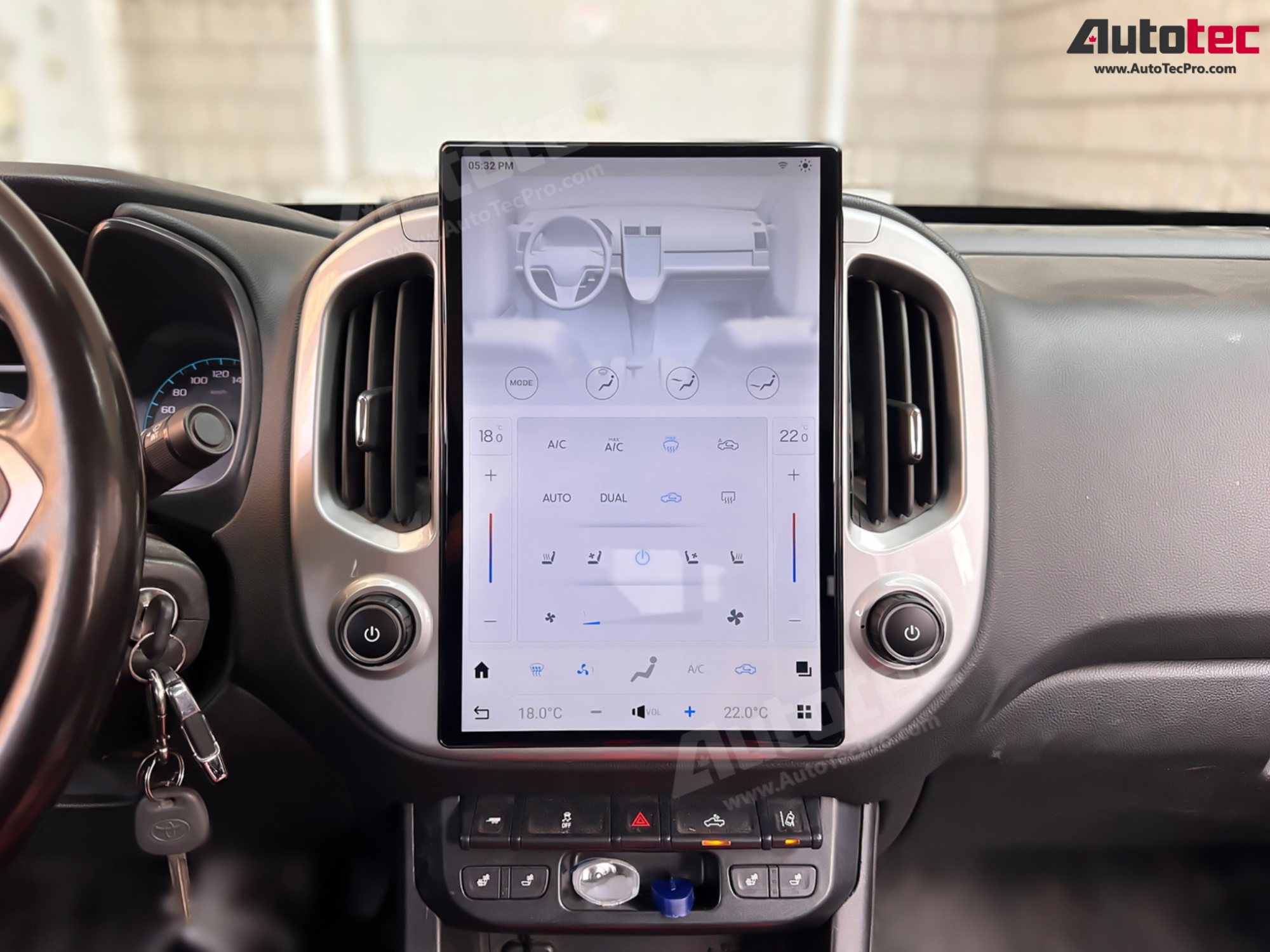 Chevrolet Colorado (2014 – 2023) 14.4″ IPS QHD 2K Touch-Screen Navigation & Infotainment System | Android 13 | GPS | BT | Wifi | CarPlay | Onstar | DSP | 4G LTE