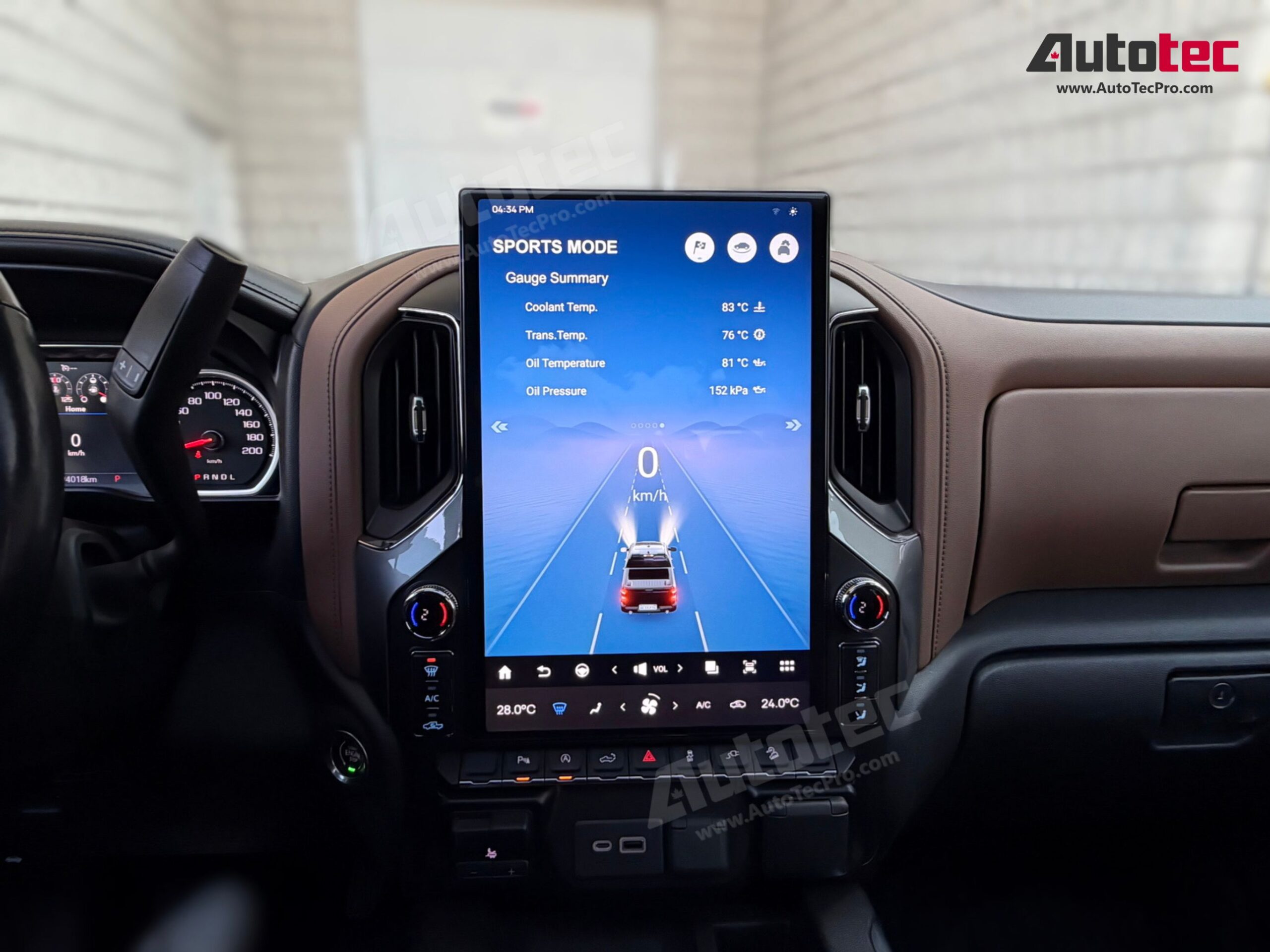 Chevrolet Silverado / GMC Sierra (2019 – 2026) 17.2″ IPS HD Touch-Screen Navigation & Infotainment System | Android 14 | GPS | BT | Wifi | CarPlay | Onstar | 4G LTE