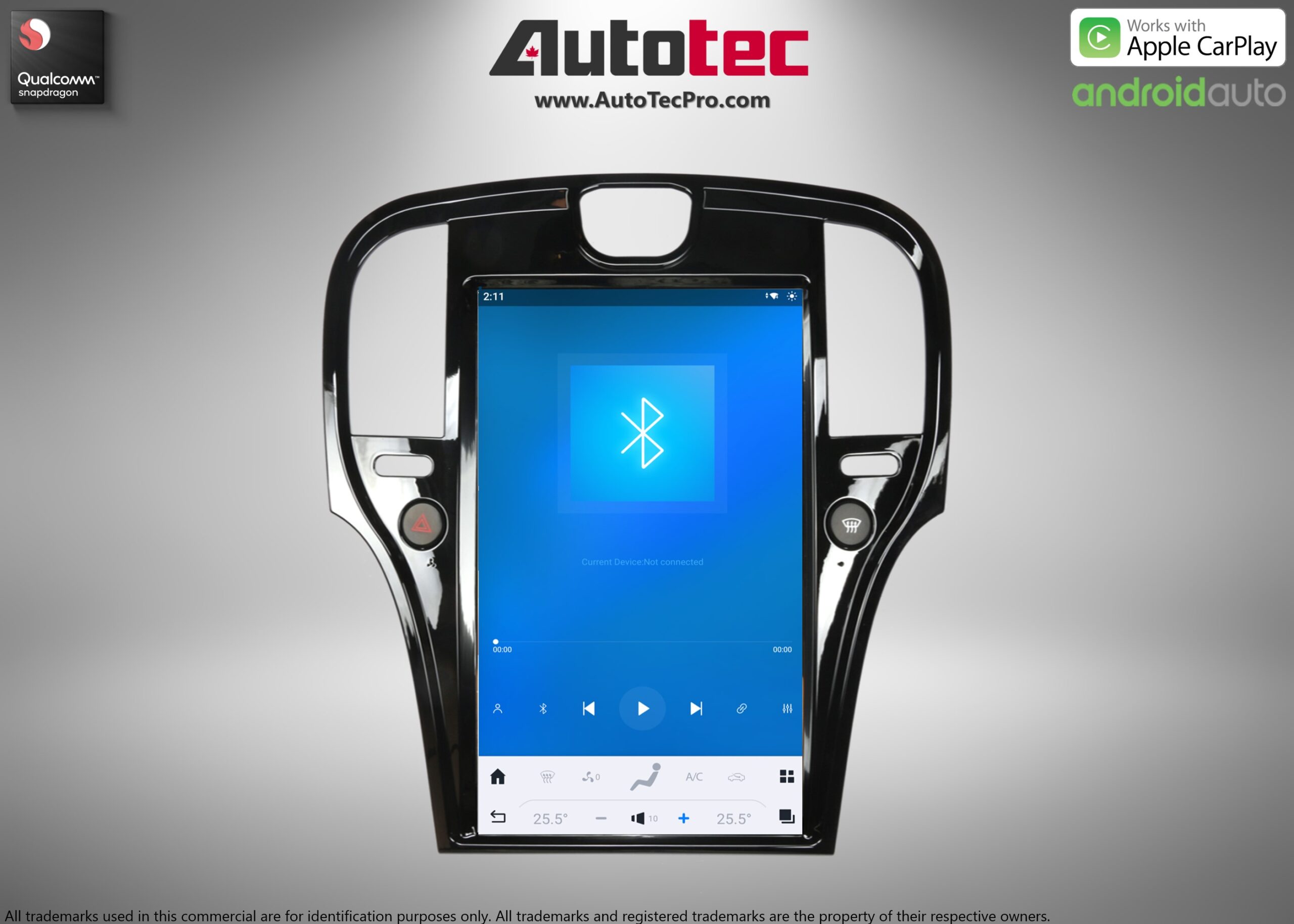 Chrysler 300 300c 300s (2011 – 2023) 14.4″ IPS QHD 2K Touch-Screen Android Navigation System | Android 13 | GPS | BT | Wifi | CarPlay | Android Auto | 4G LTE