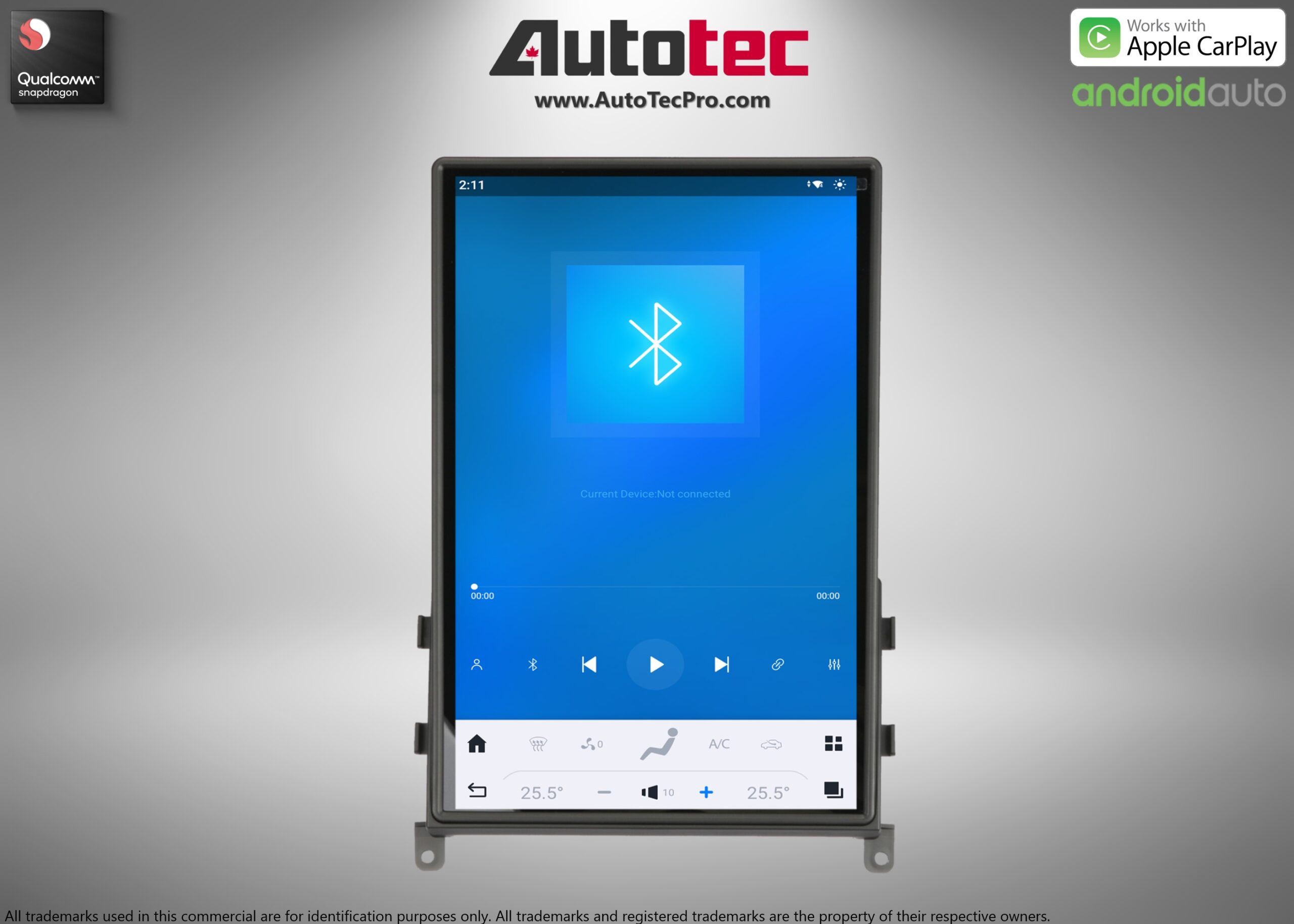 Nissan GTR (2009 – 2015) 14.4″ IPS QHD 2K Touch-Screen Android Navigation System | Android 13 | GPS | BT | Wifi | CarPlay | Android Auto | 4G LTE