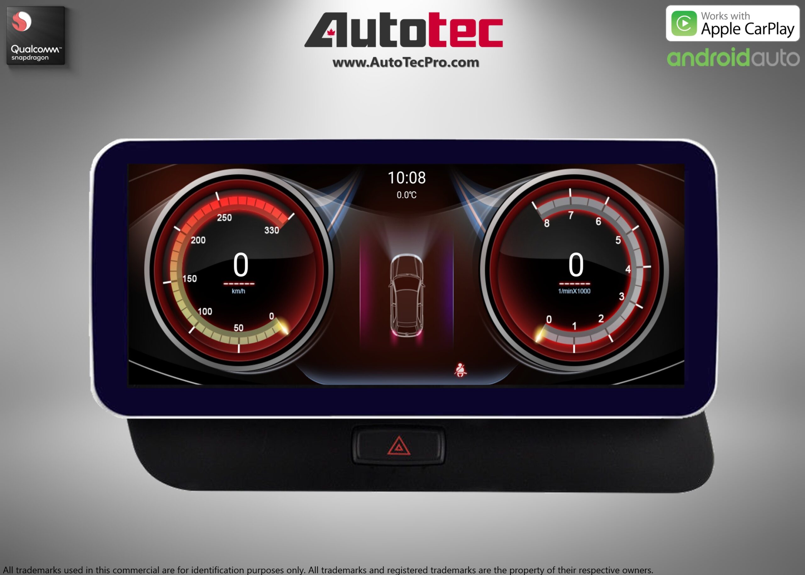 AUDI Q5 / SQ5 (2008 – 2018) OEM FIT 10.25″ / 12.3″ HD IPS Touch-Screen Android Navigation & Infotainment System | Android 14 | GPS | BT | Wifi | 4G LTE | CarPlay | Android Auto | Camera | MMI-3G | MMI-3G+