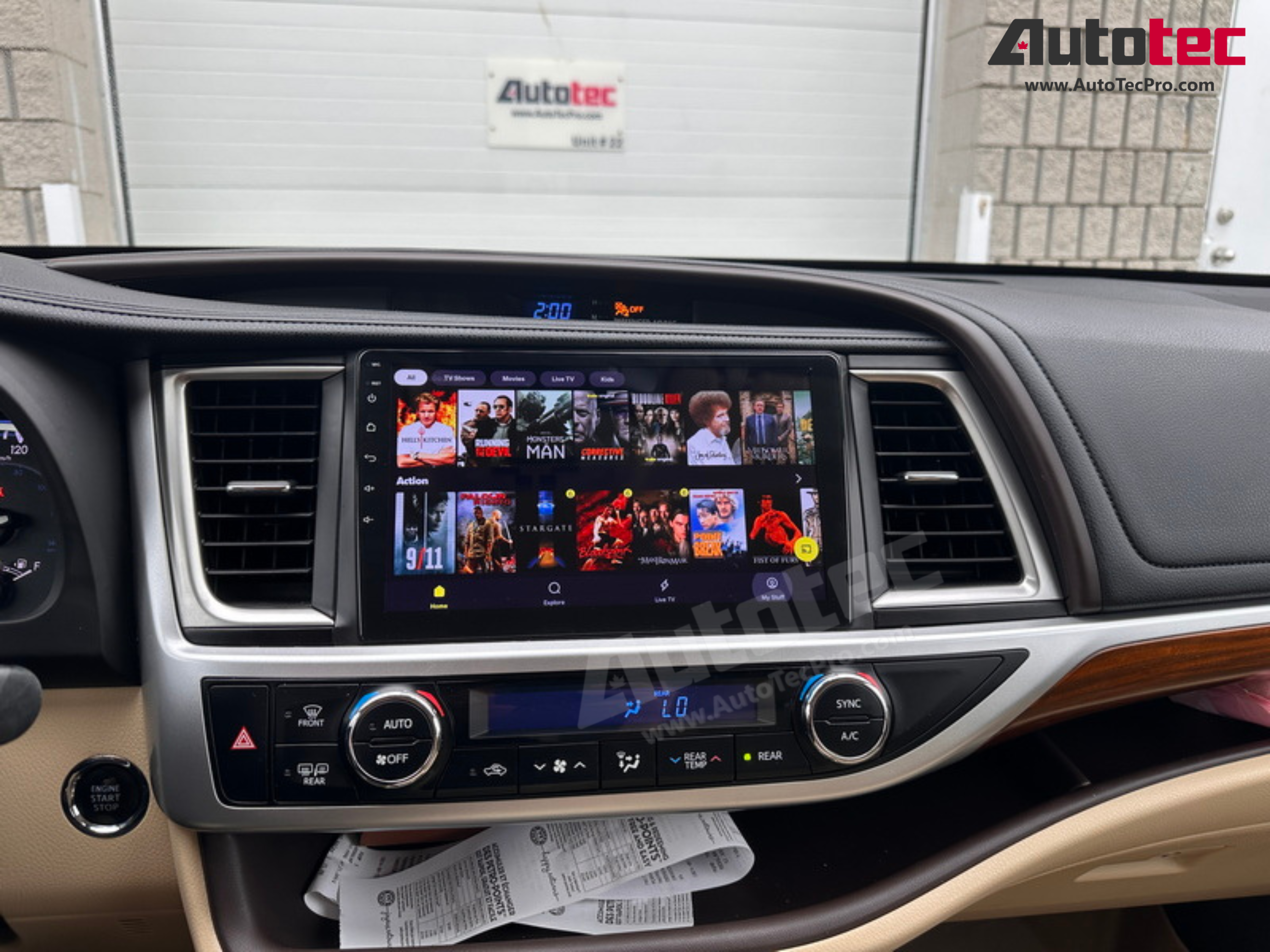 Toyota Highlander (2014 – 2019) 10.2″ HD Touch-Screen Android Navigation System | Android 13 | GPS | BT | WiFi | Camera | CarPlay