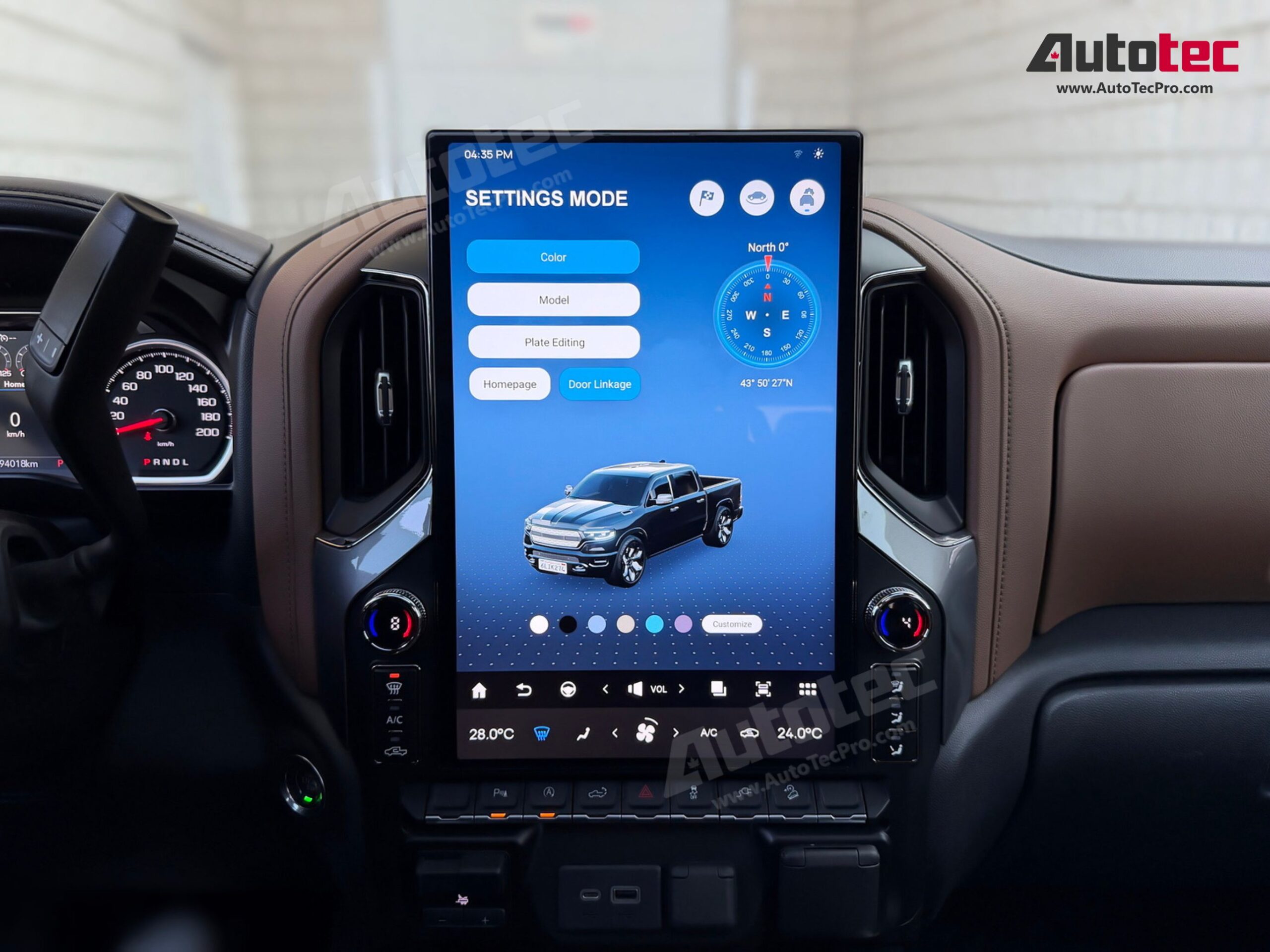 Chevrolet Silverado / GMC Sierra (2019 – 2026) 17.2″ IPS HD Touch-Screen Navigation & Infotainment System | Android 14 | GPS | BT | Wifi | CarPlay | Onstar | 4G LTE