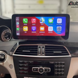 Mercedes-Benz C-Class (2012-2014 | W204 | NTG 4.5) Direct-Fit 10.25″ / 12.3″ HD IPS Touch-Screen Android Navigation System | Android 14 | GPS | BT | Wifi | 4G LTE | CarPlay