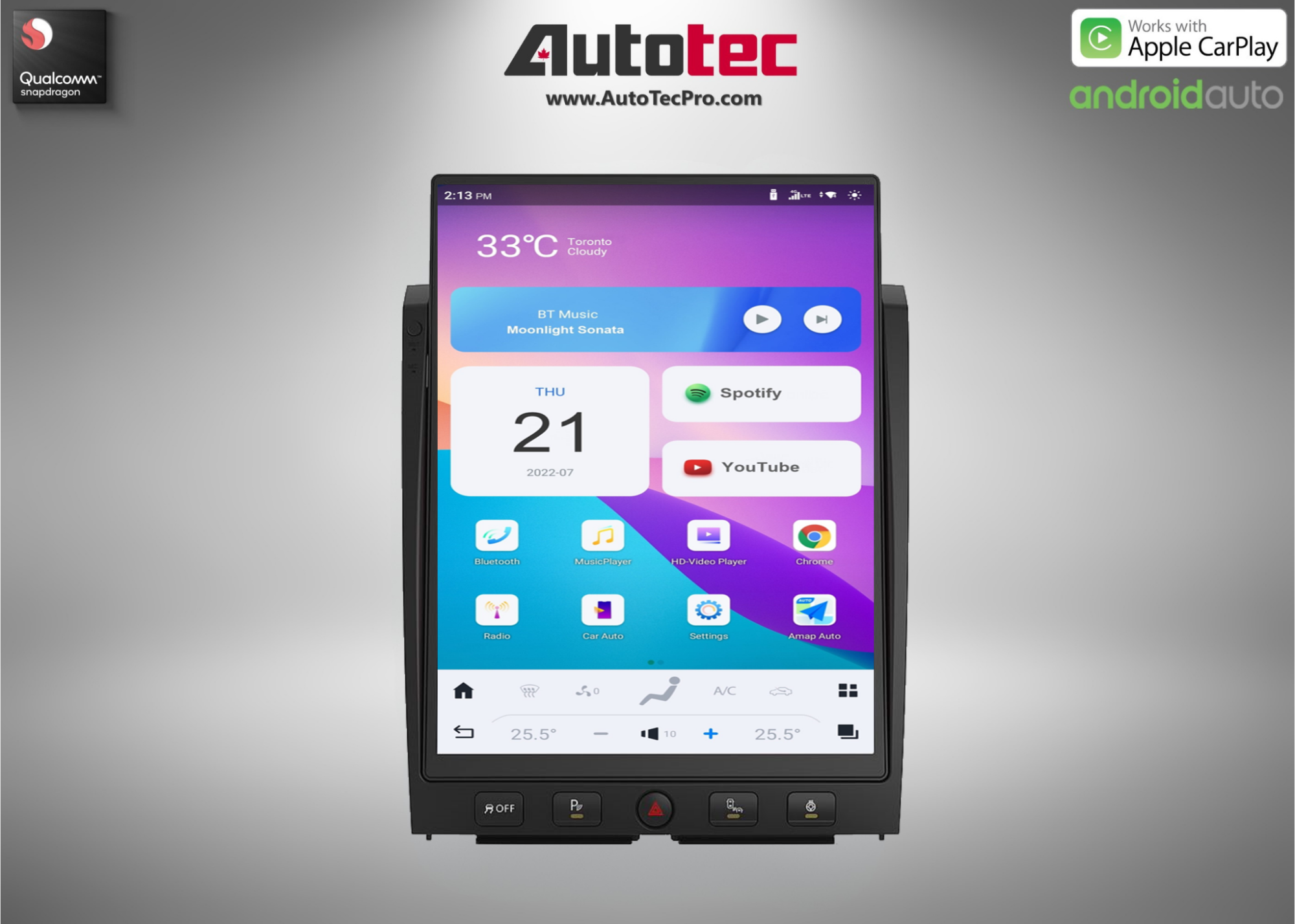 Nissan Titan (2016 – 2019) 15.6″ HD IPS Touch-Screen Navigation & Infotainment System | Android 13 | GPS | BT | Wifi | CarPlay | DSP | 4G LTE