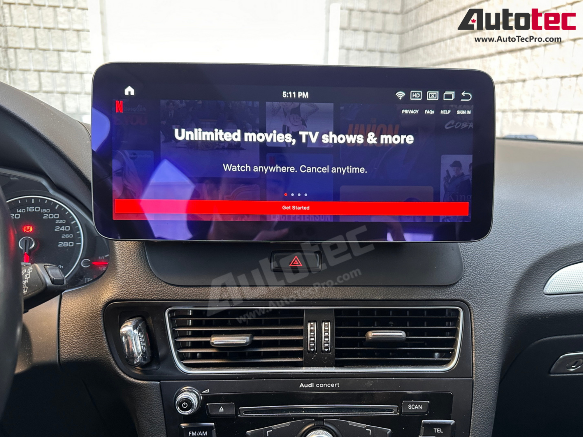 AUDI Q5 / SQ5 (2008 – 2018) OEM FIT 10.25″ / 12.3″ HD IPS Touch-Screen Android Navigation & Infotainment System | Android 14 | GPS | BT | Wifi | 4G LTE | CarPlay | Android Auto | Camera | MMI-3G | MMI-3G+