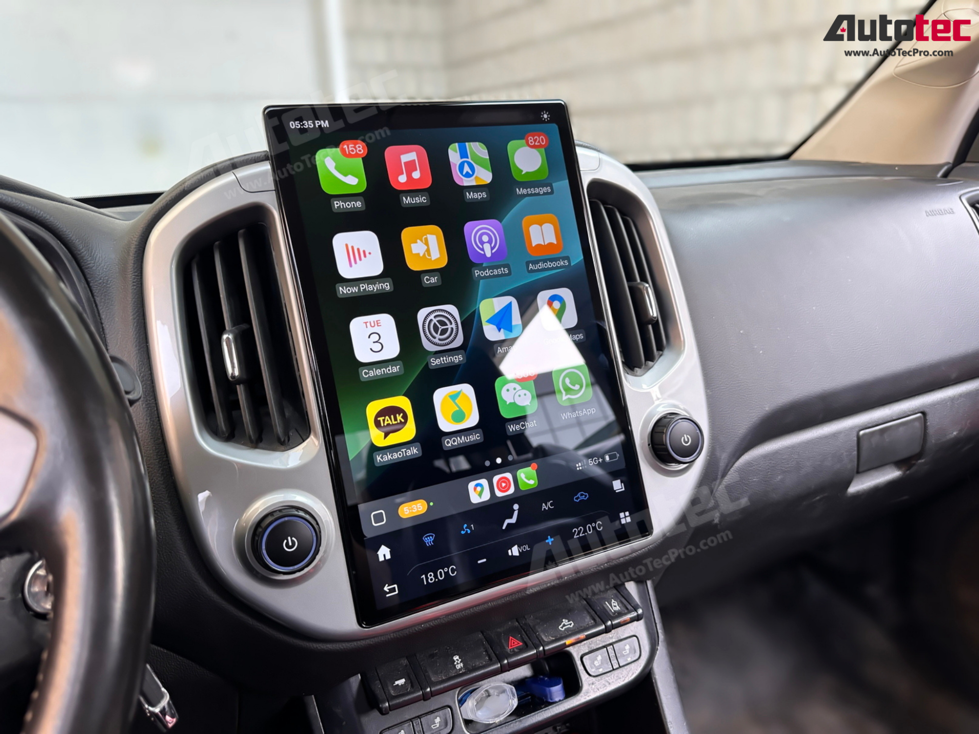 Chevrolet Colorado (2014 – 2023) 14.4″ IPS QHD 2K Touch-Screen Navigation & Infotainment System | Android 13 | GPS | BT | Wifi | CarPlay | Onstar | DSP | 4G LTE