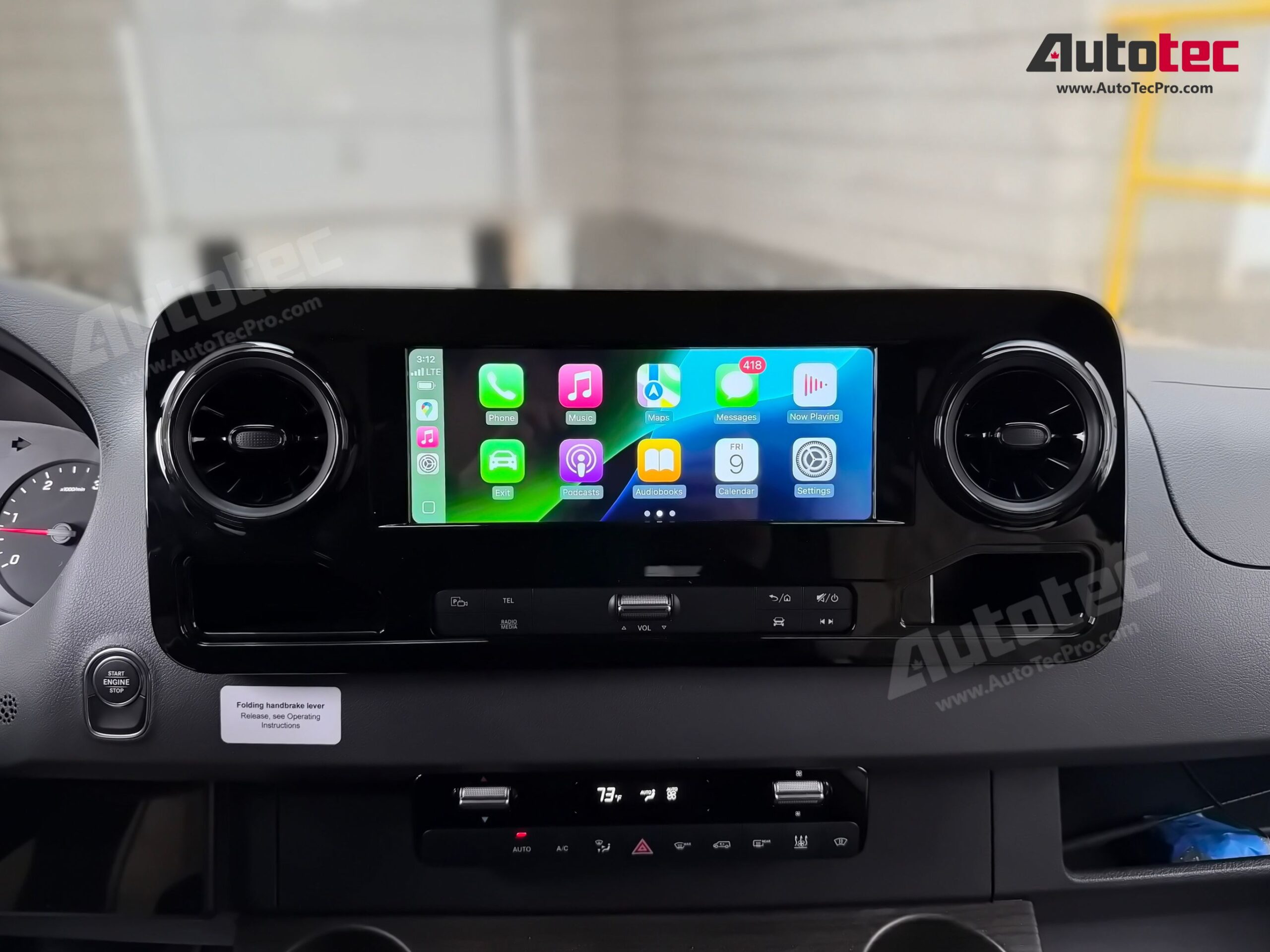 Mercedes-Benz Sprinter (2019 – 2024) Hi-Spec Direct-Fit 10.25″ HD Touch-Screen Android Navigation System | Android 13 | GPS | BT | Wifi | CarPlay | Android Auto | Camera | 4G LTE