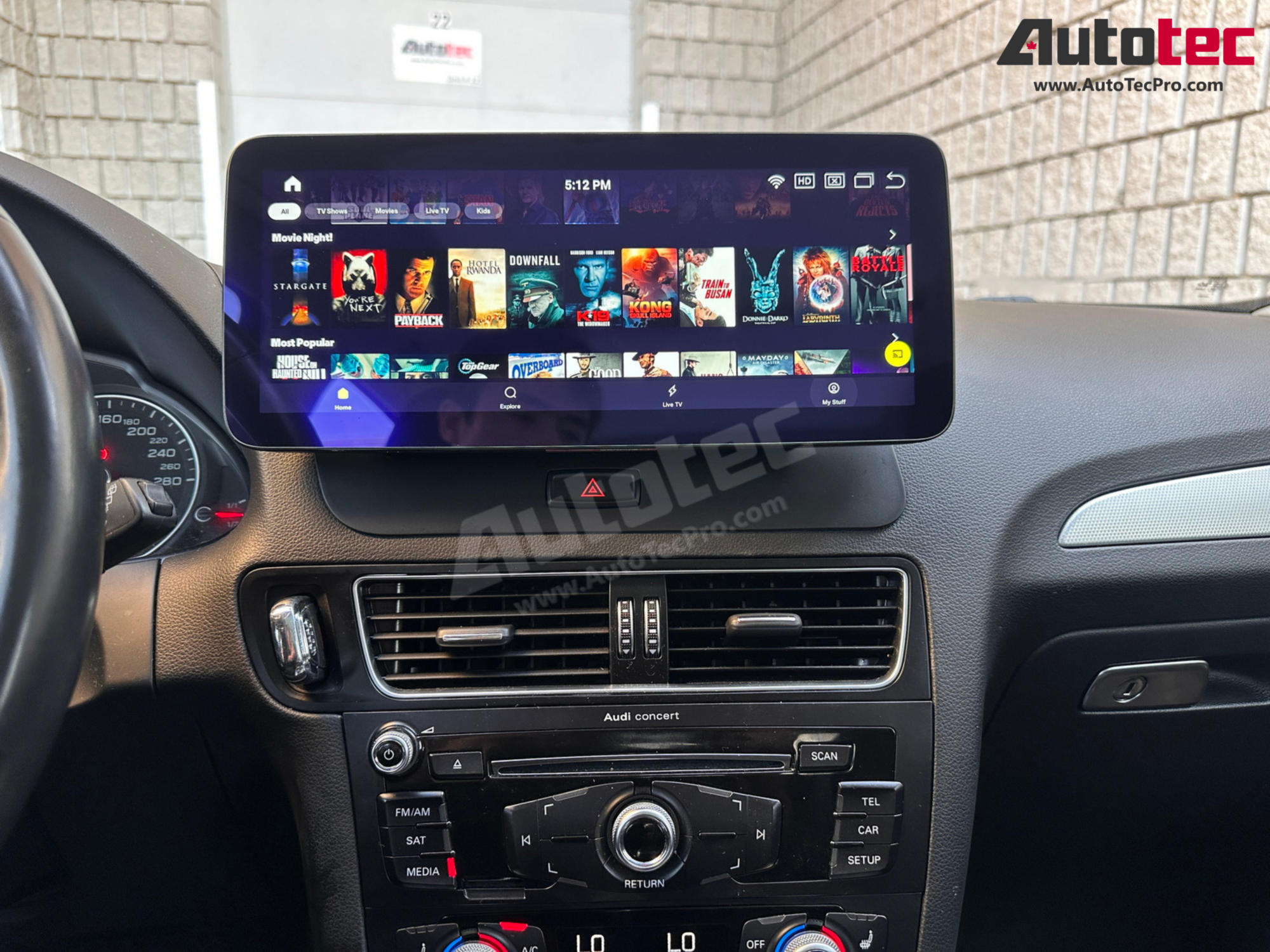 AUDI Q5 / SQ5 (2008 – 2018) OEM FIT 10.25″ / 12.3″ HD IPS Touch-Screen Android Navigation & Infotainment System | Android 14 | GPS | BT | Wifi | 4G LTE | CarPlay | Android Auto | Camera | MMI-3G | MMI-3G+