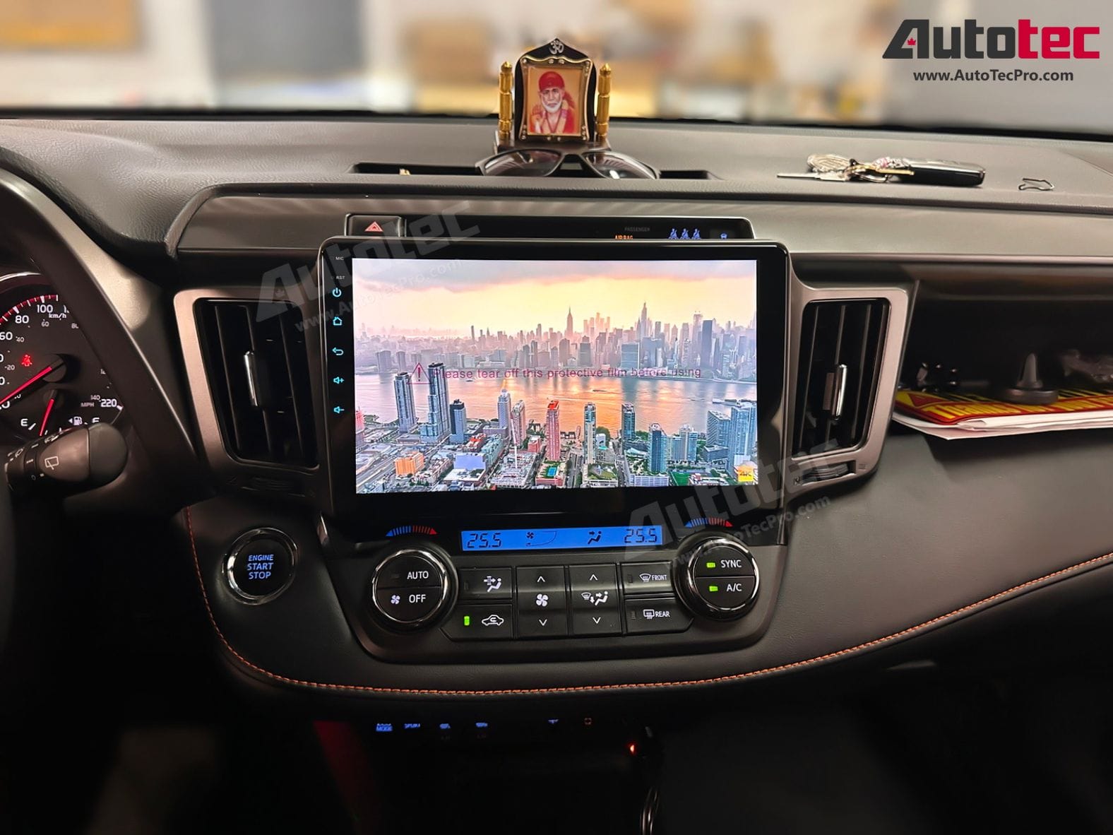 Toyota RAV4 (2013 – 2018) 10.2″ HD Touch-Screen Android Navigation System | Android 13 | GPS | BT | Wifi | Camera | CarPlay | 4G LTE