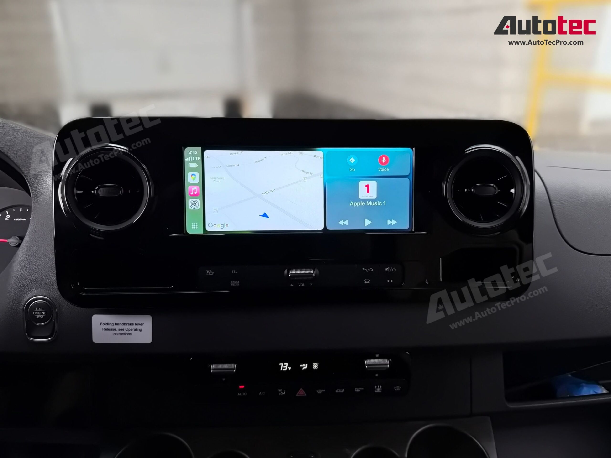 Mercedes-Benz Sprinter (2019 – 2024) Hi-Spec Direct-Fit 10.25″ HD Touch-Screen Android Navigation System | Android 13 | GPS | BT | Wifi | CarPlay | Android Auto | Camera | 4G LTE
