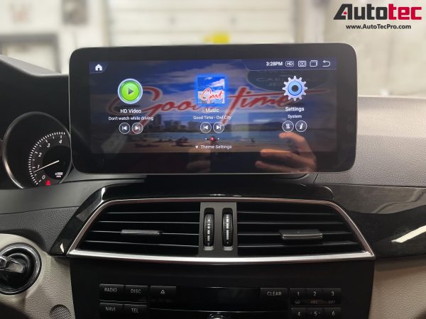 Road Top Android 10 Auto Stereo 10.25 Pantalla táctil para Mercedes Benz C  Klasse W204 2012 2013 2014 Jahr, Unterstützt eingebaut in Wireless CarPlay