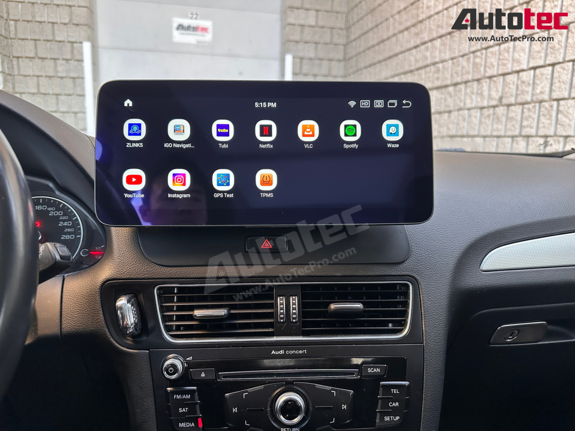 AUDI Q5 / SQ5 (2008 – 2018) OEM FIT 10.25″ / 12.3″ HD IPS Touch-Screen Android Navigation & Infotainment System | Android 14 | GPS | BT | Wifi | 4G LTE | CarPlay | Android Auto | Camera | MMI-3G | MMI-3G+